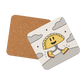 Retro Empanada Cork-back coaster
