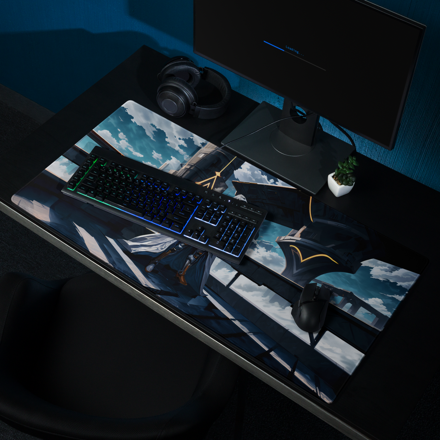 Female Cypher Art - Gaming Mouse Pad