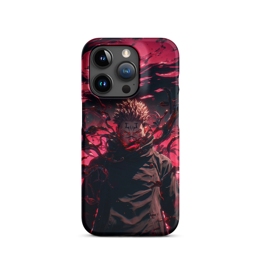 Sukuna with Dark creature Power Snap case for iPhone®