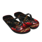 Sukuna Gold Liquid Flip-Flops