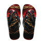 Sukuna Gold Liquid Flip-Flops