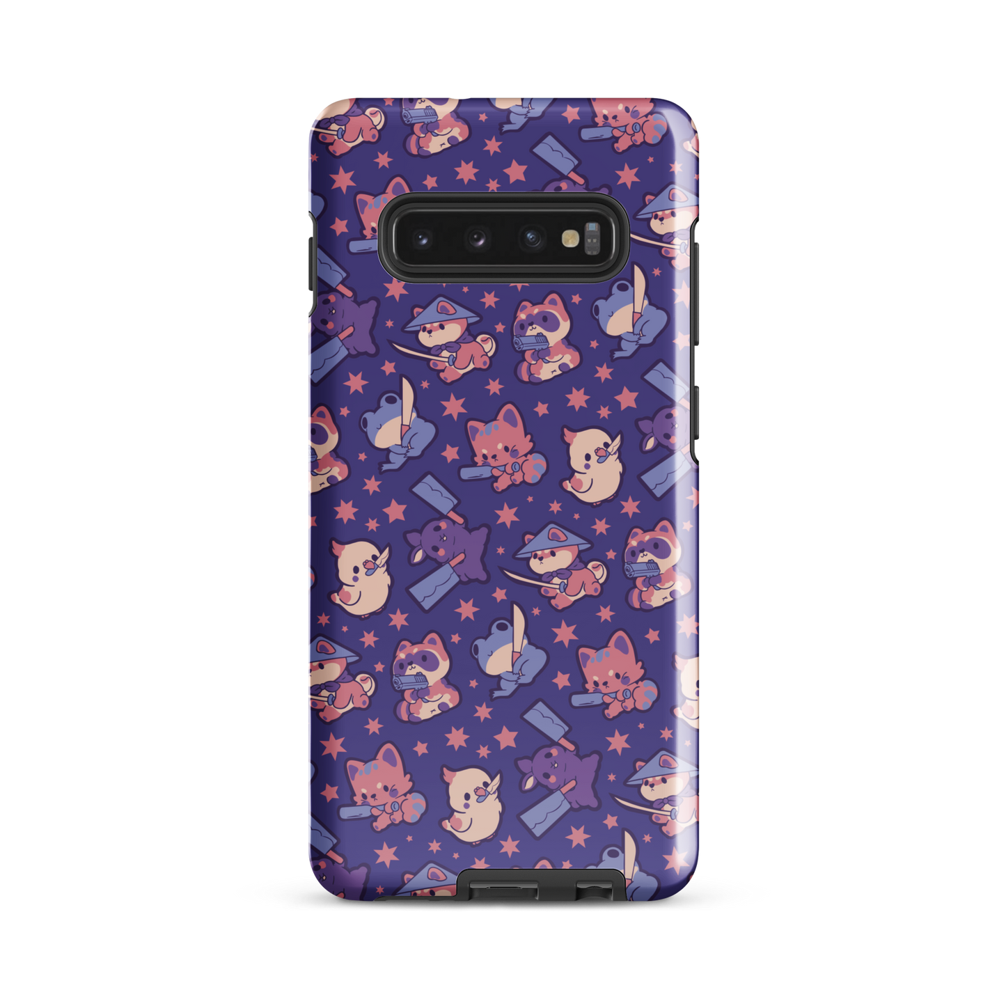 Cute armed Animals (Purple) Tough Case for Samsung®