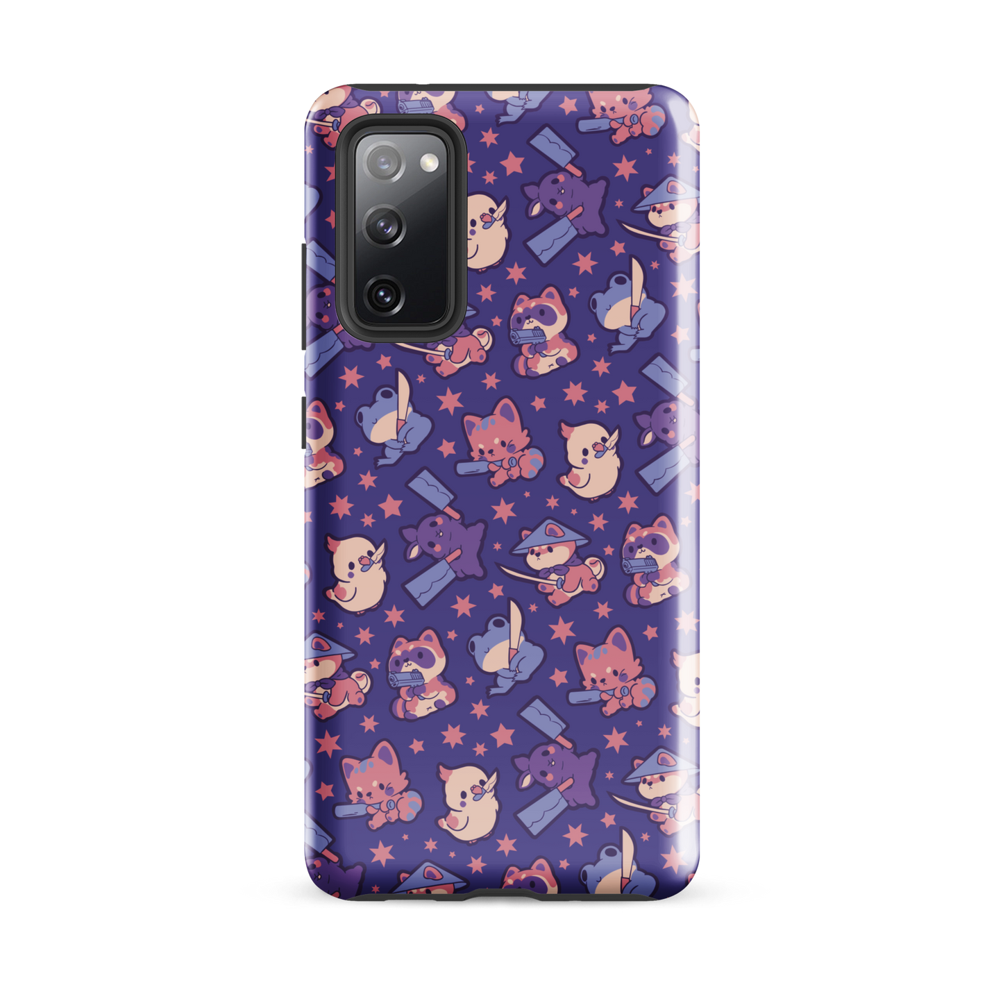 Cute armed Animals (Purple) Tough Case for Samsung®