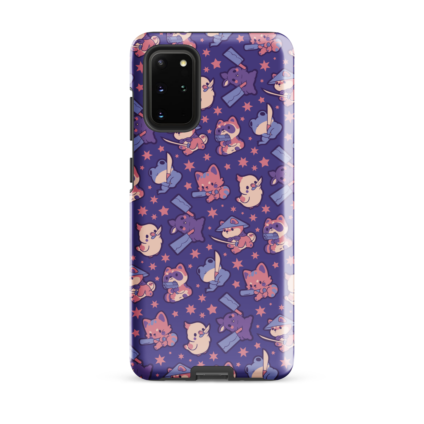 Cute armed Animals (Purple) Tough Case for Samsung®