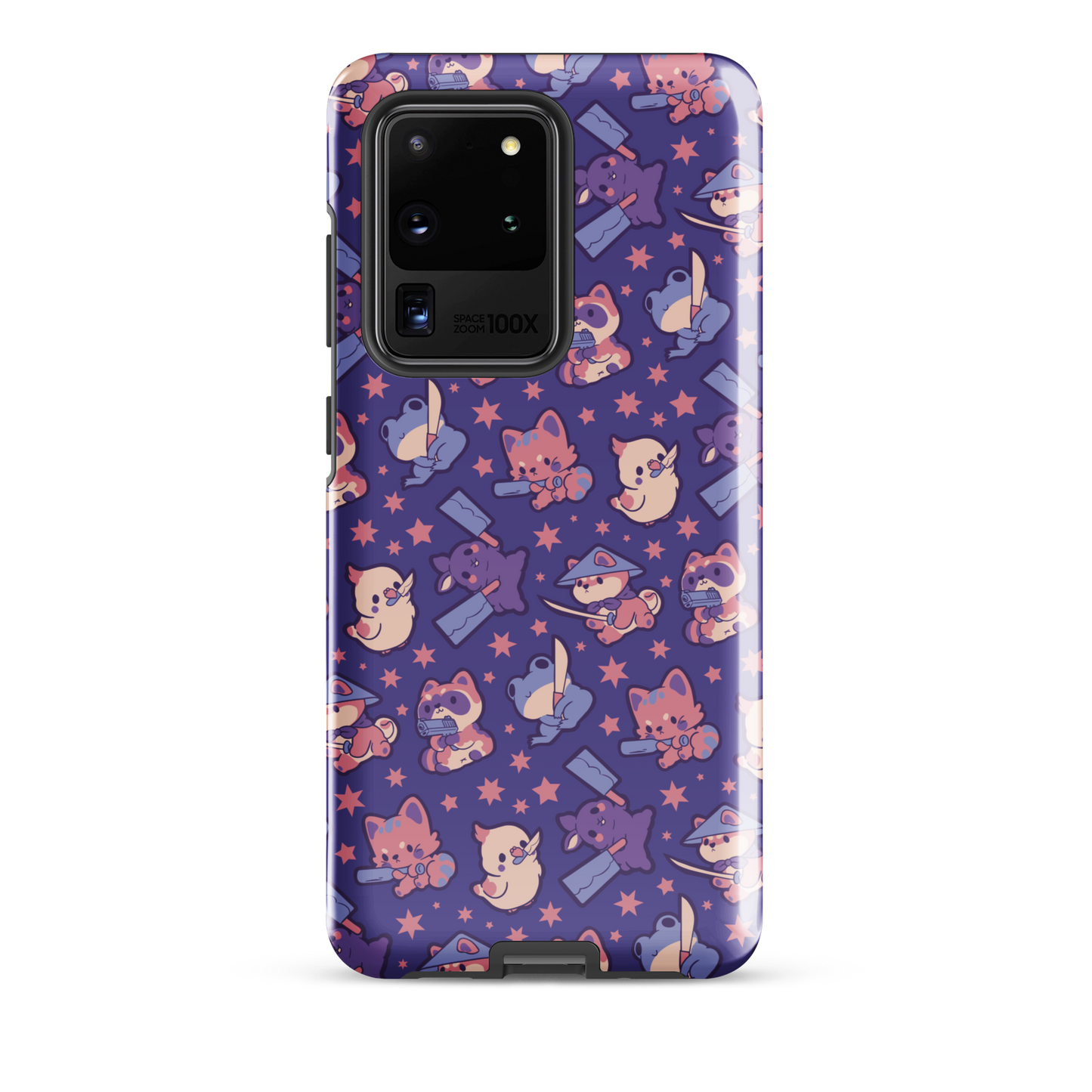 Cute armed Animals (Purple) Tough Case for Samsung®