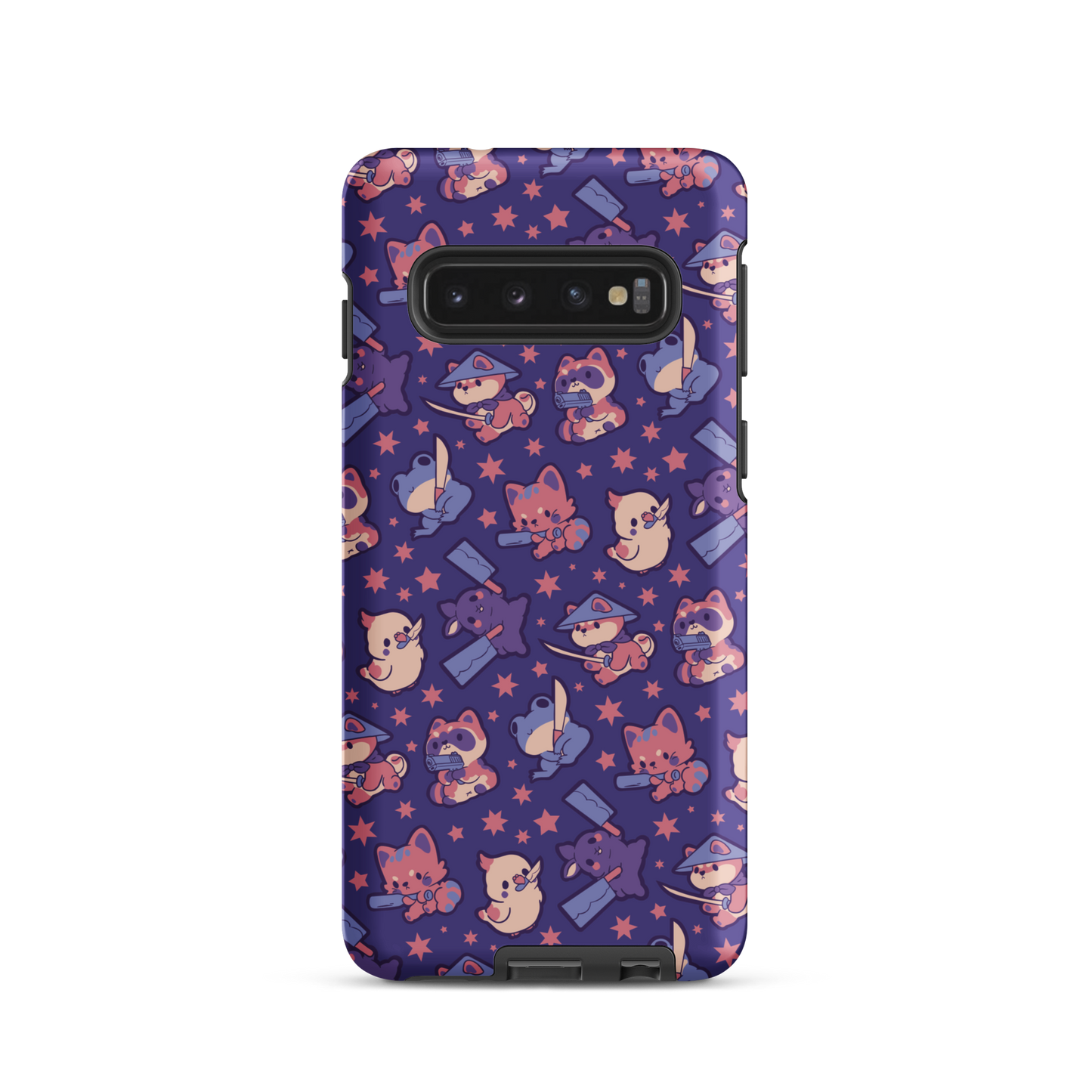 Cute armed Animals (Purple) Tough Case for Samsung®