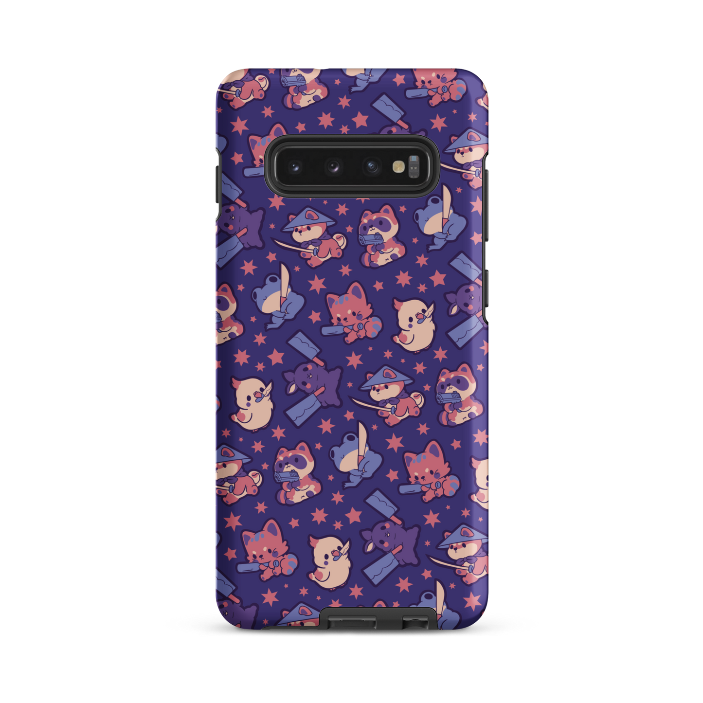 Cute armed Animals (Purple) Tough Case for Samsung®
