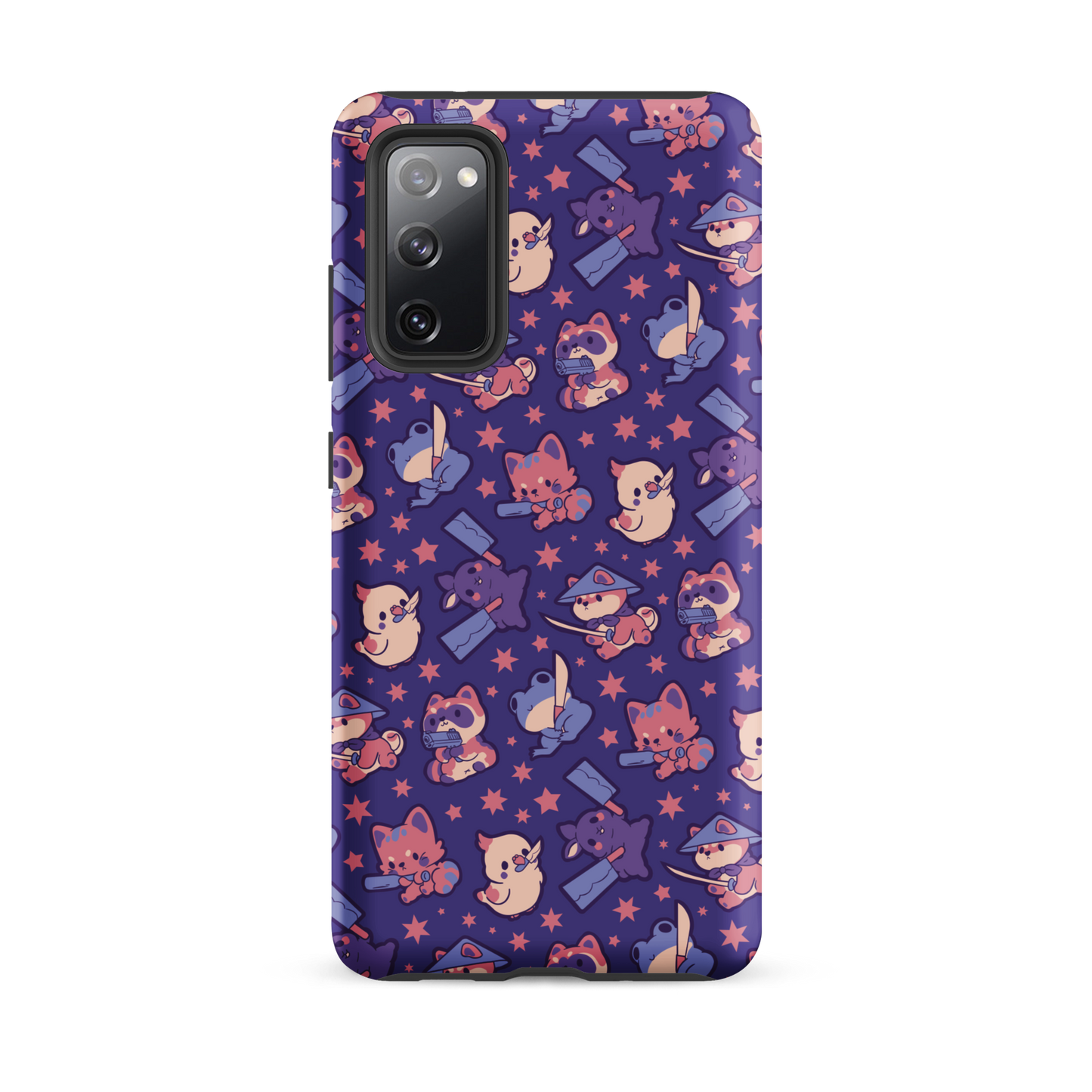 Cute armed Animals (Purple) Tough Case for Samsung®