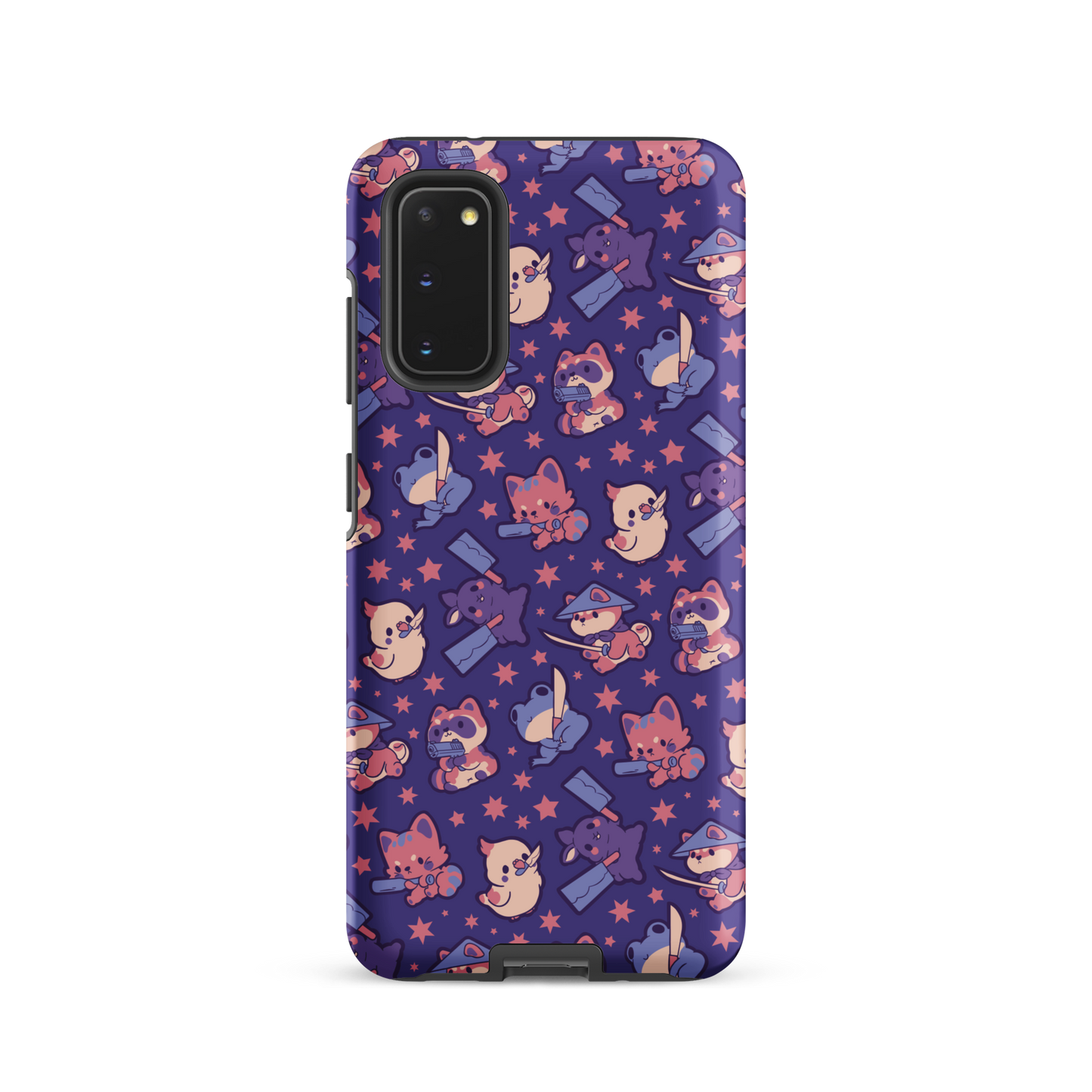 Cute armed Animals (Purple) Tough Case for Samsung®