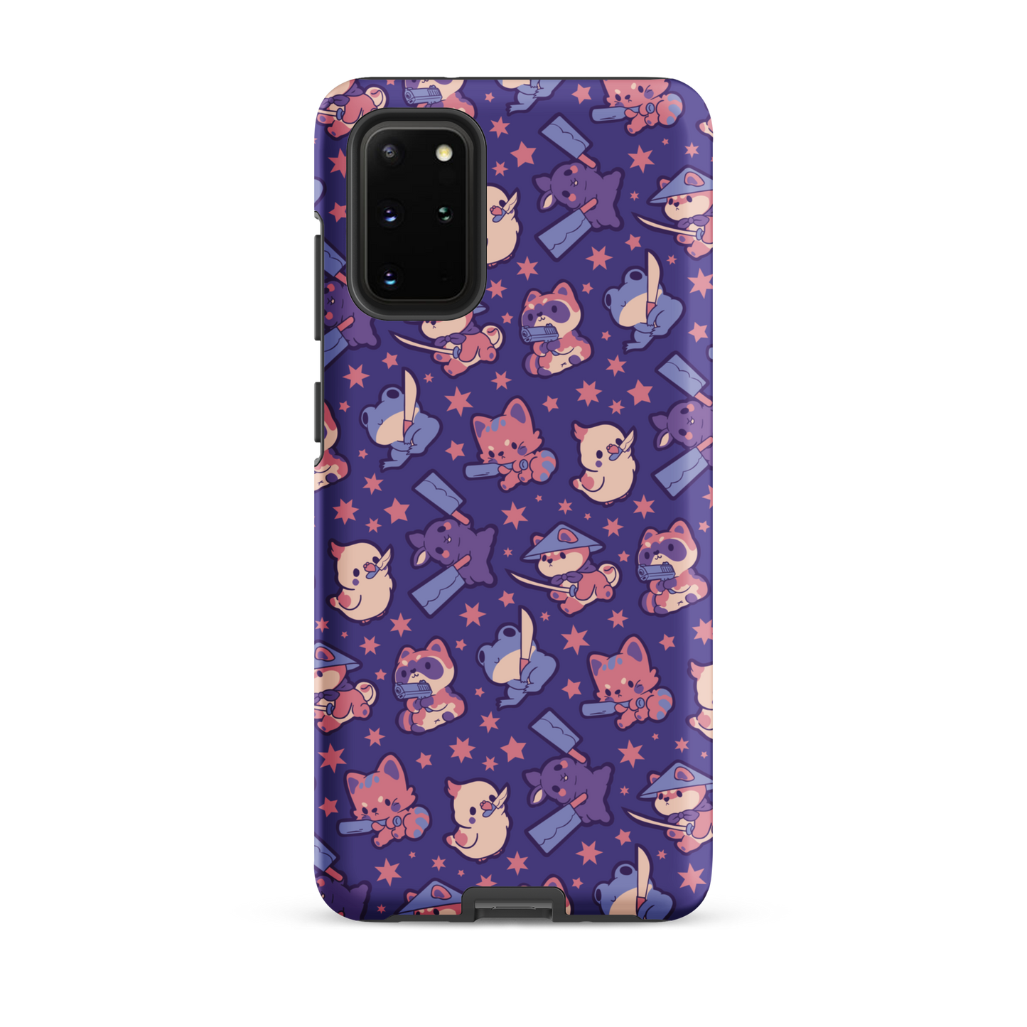 Cute armed Animals (Purple) Tough Case for Samsung®