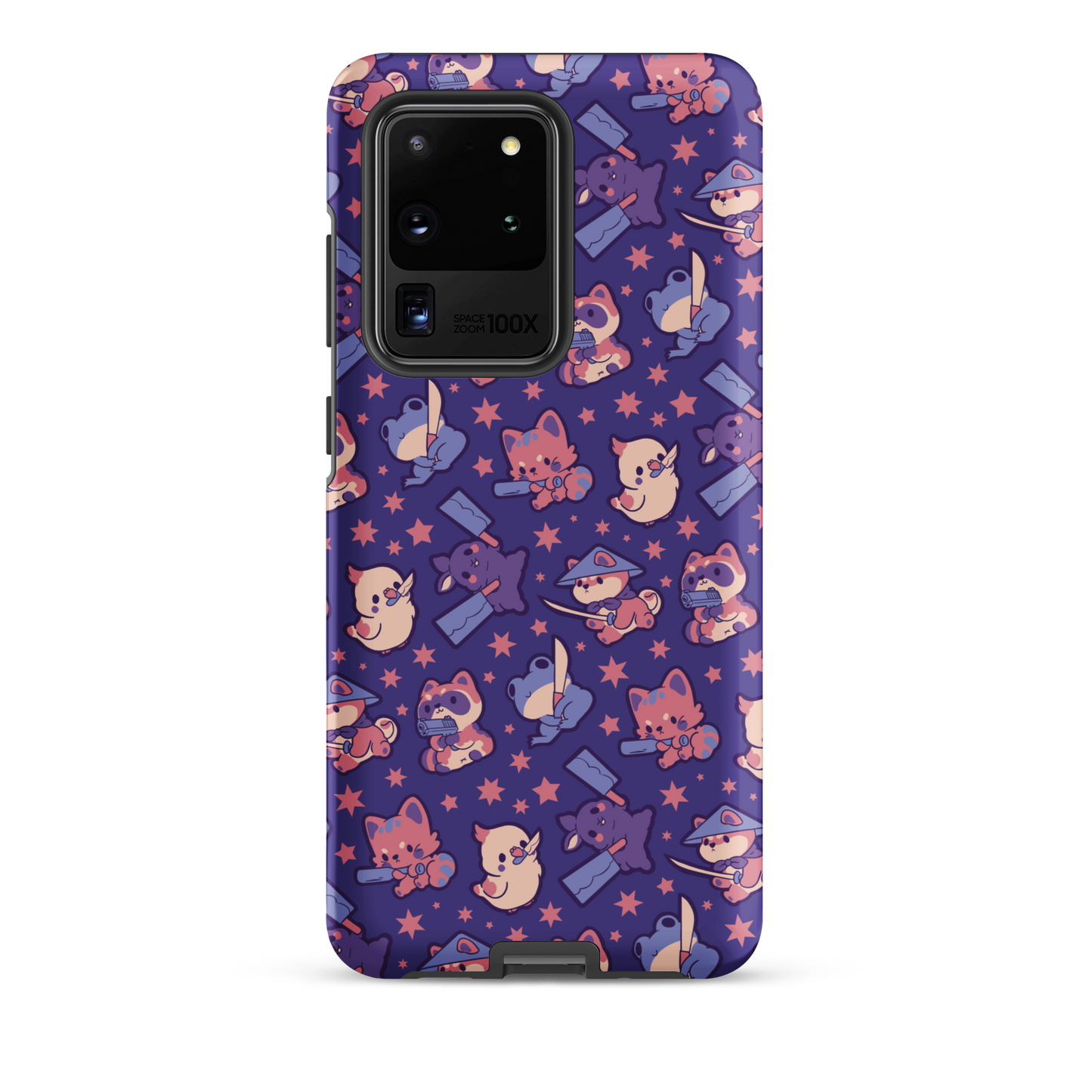 Cute armed Animals (Purple) Tough Case for Samsung®
