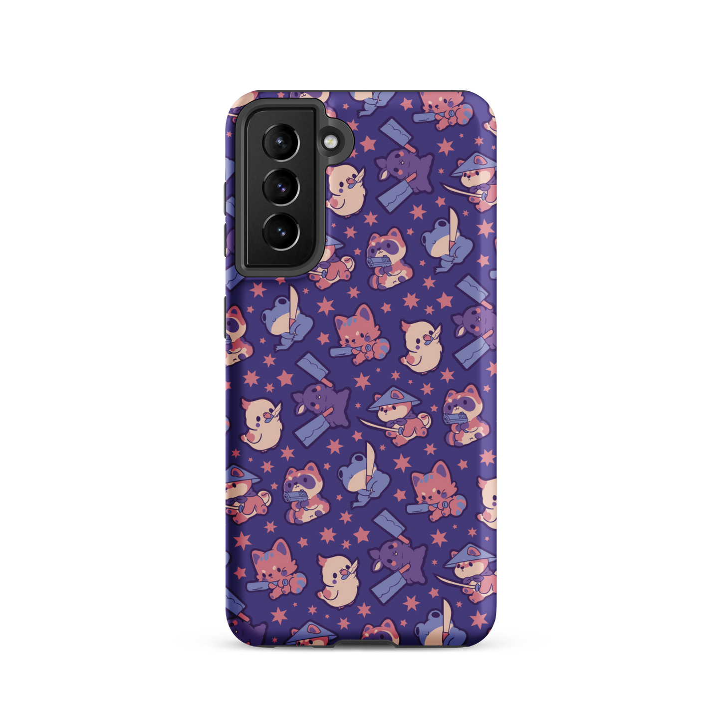 Cute armed Animals (Purple) Tough Case for Samsung®