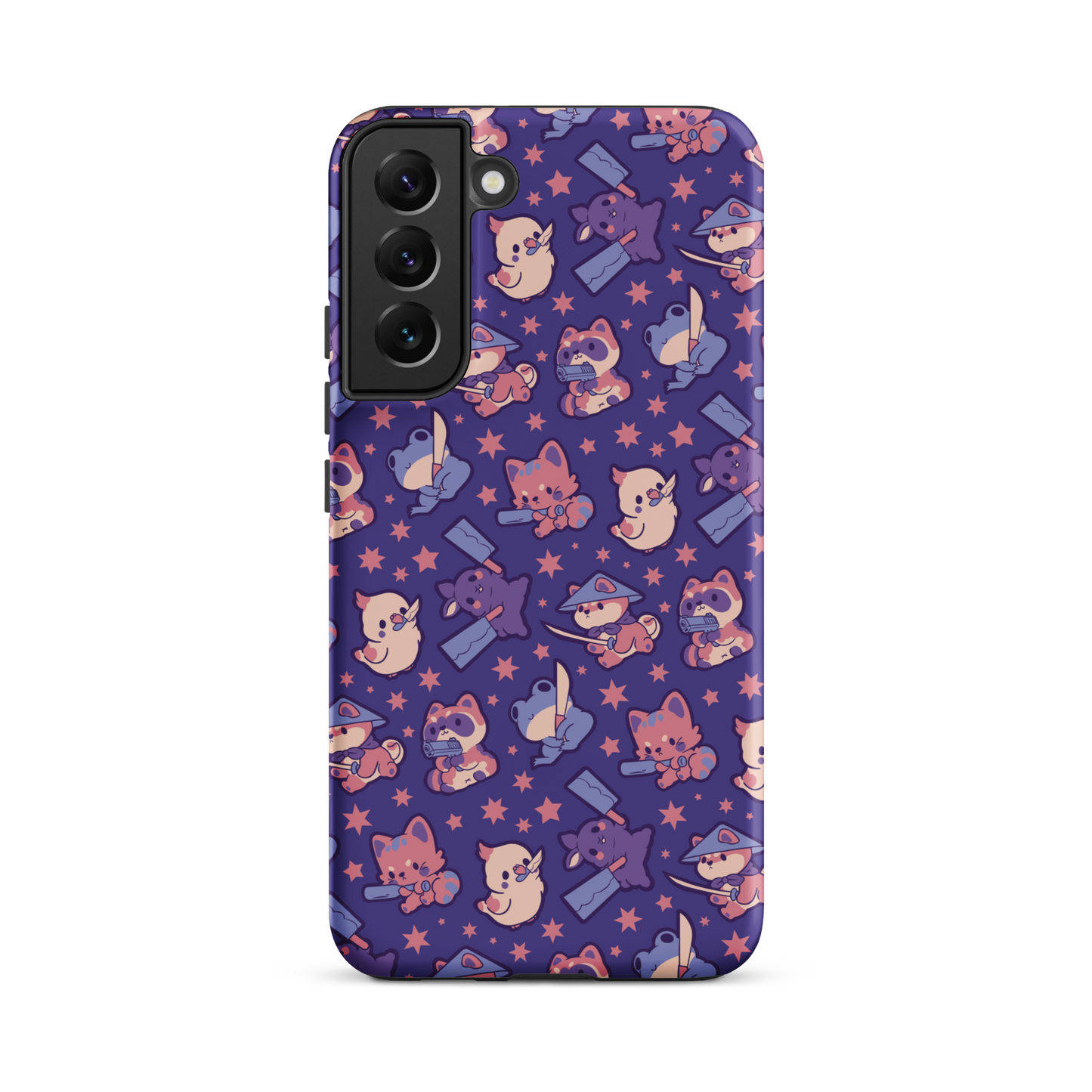 Cute armed Animals (Purple) Tough Case for Samsung®