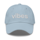"vibes" embroidered Cap - Collected Vibes