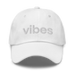 "vibes" embroidered Cap - Collected Vibes