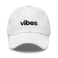 "vibes" embroidered Cap - Collected Vibes