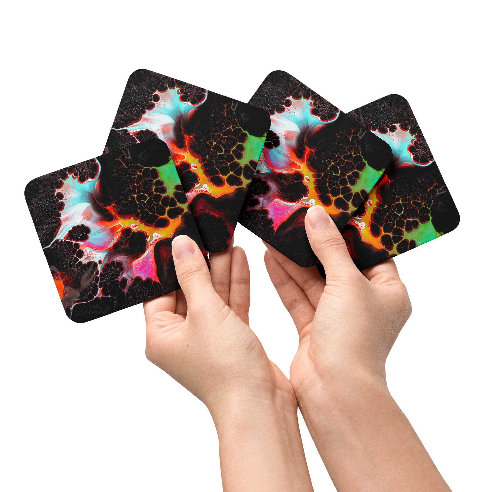 Liquid Cork-back coaster - Collected Vibes