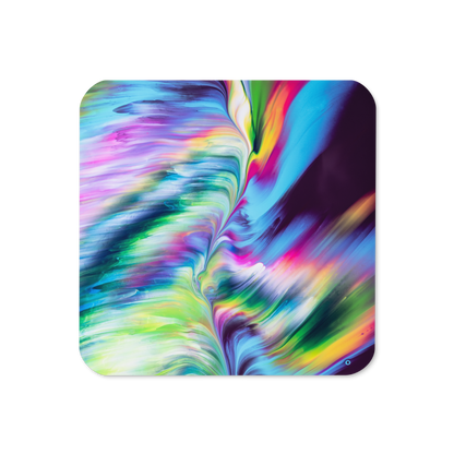 Liquid Cork-back coaster - Collected Vibes