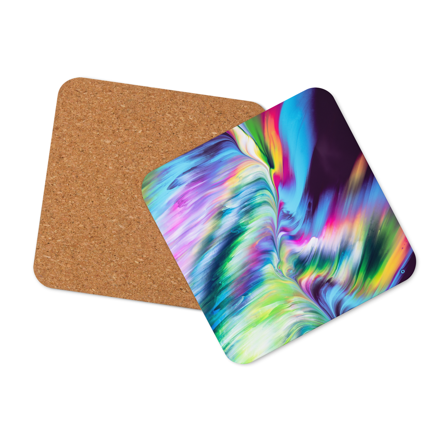 Liquid Cork-back coaster - Collected Vibes