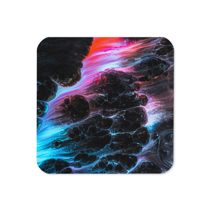 Liquid Cork-back coaster - Collected Vibes