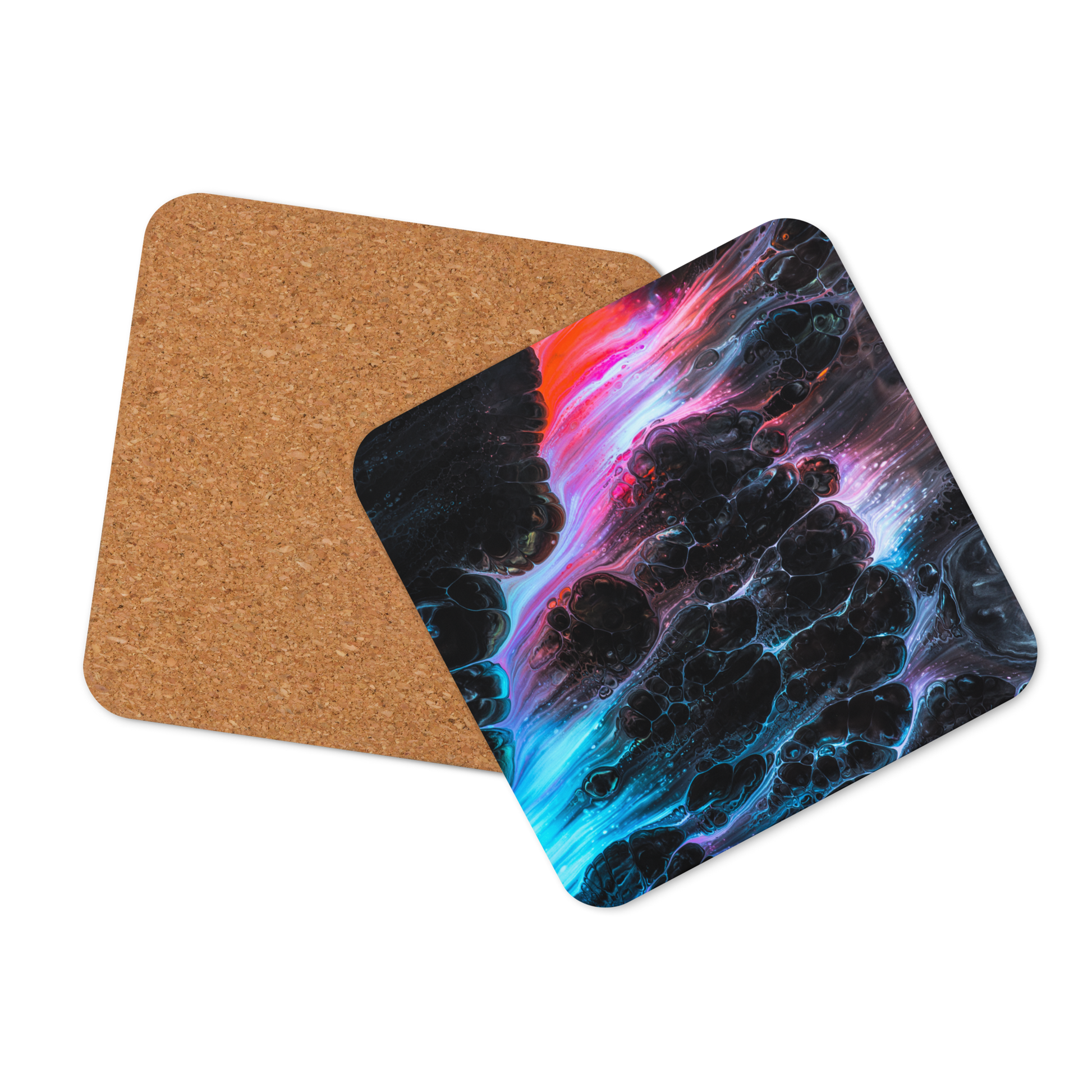 Liquid Cork-back coaster - Collected Vibes
