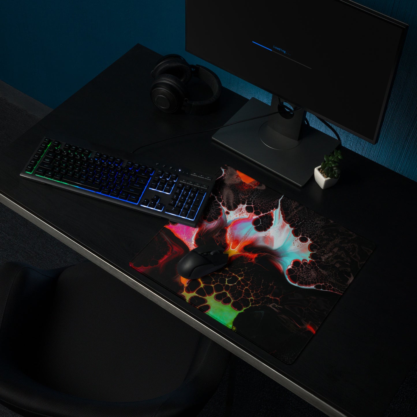 Liquid Gaming Mouse Pad - Collected Vibes