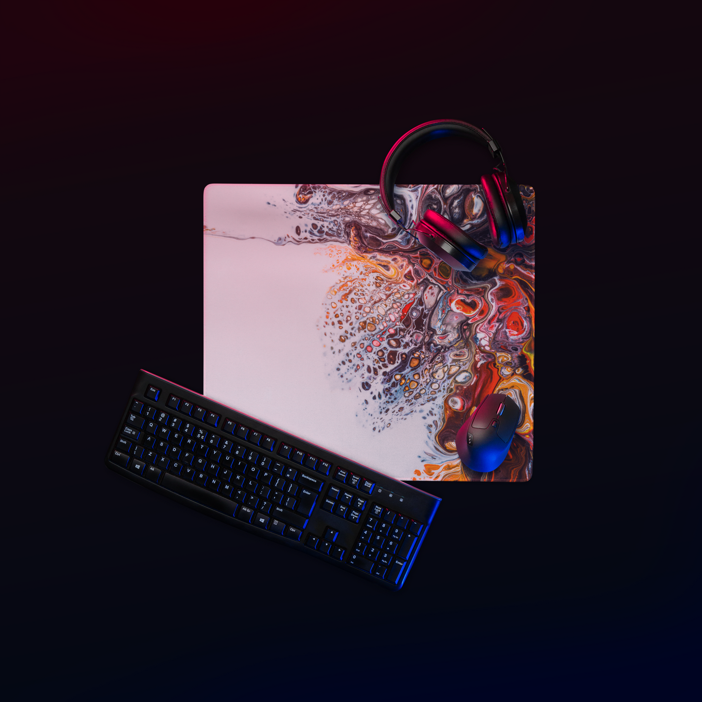 Liquid Gaming Mouse Pad - Collected Vibes