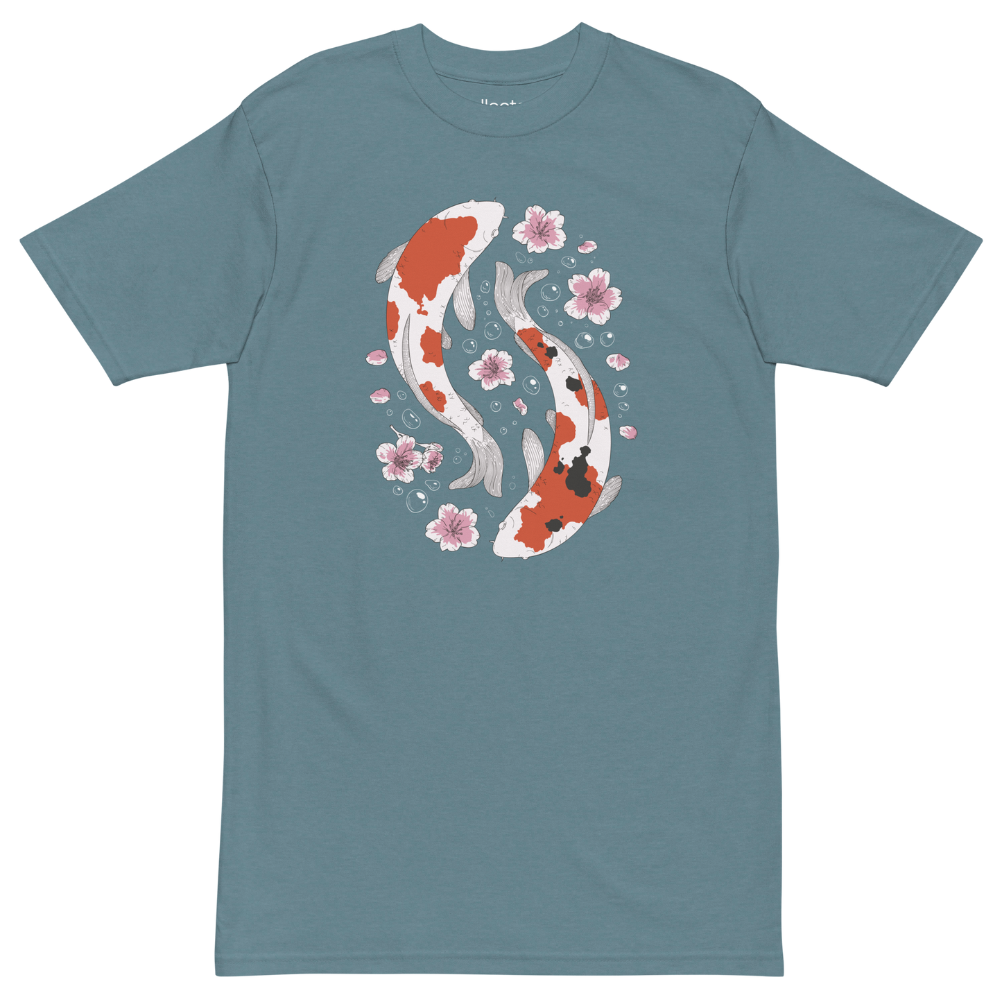Koi Nishikigoi Fish Heavyweight Tee - Collected Vibes