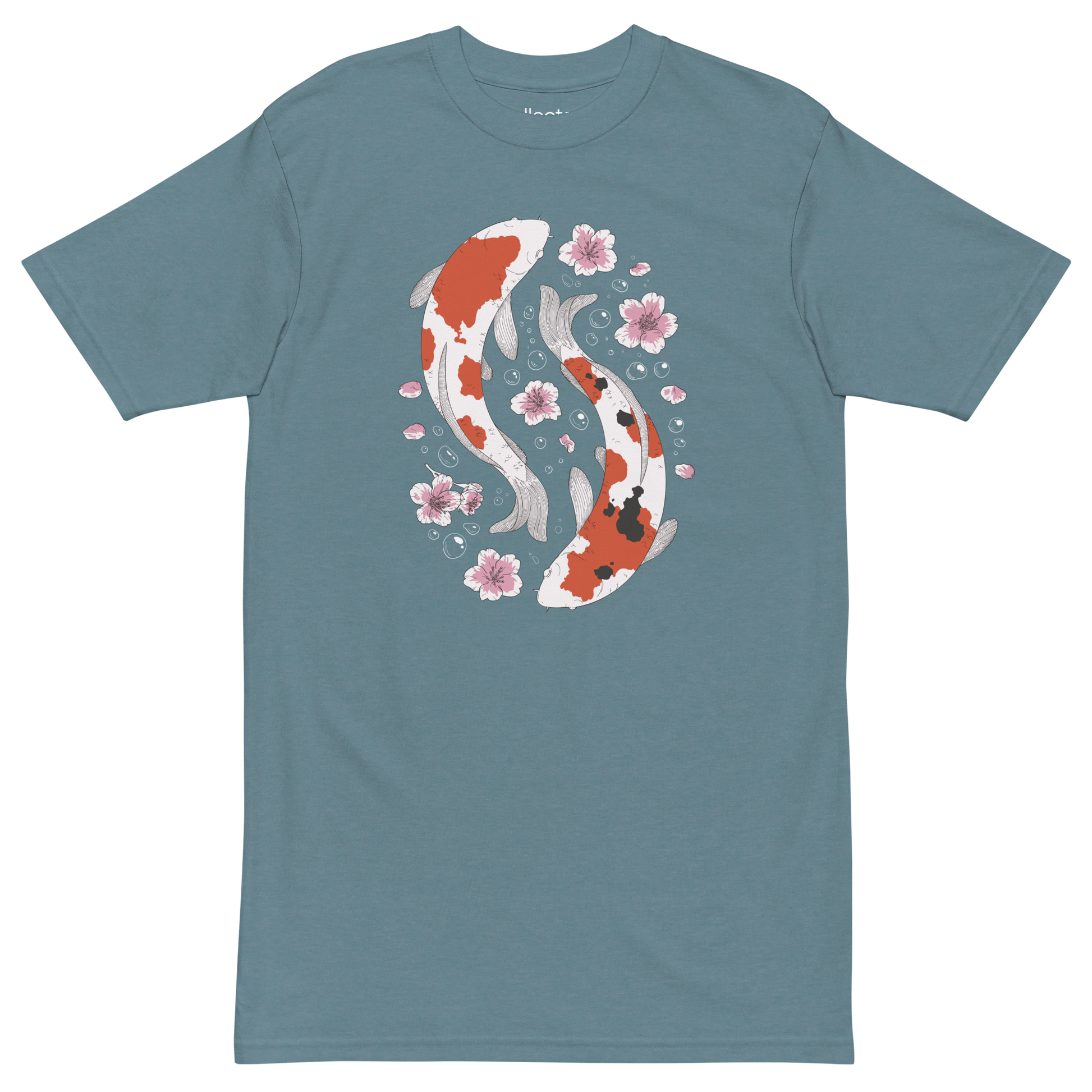 Koi Nishikigoi Fish Heavyweight Tee - Collected Vibes