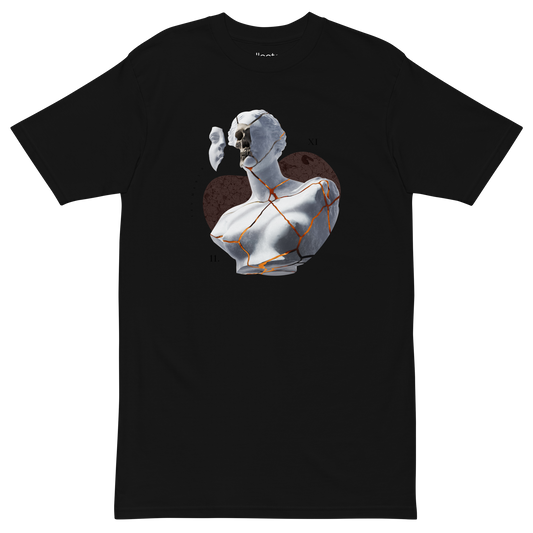 Broken Statue Premium Heavyweight Tee - Collected Vibes