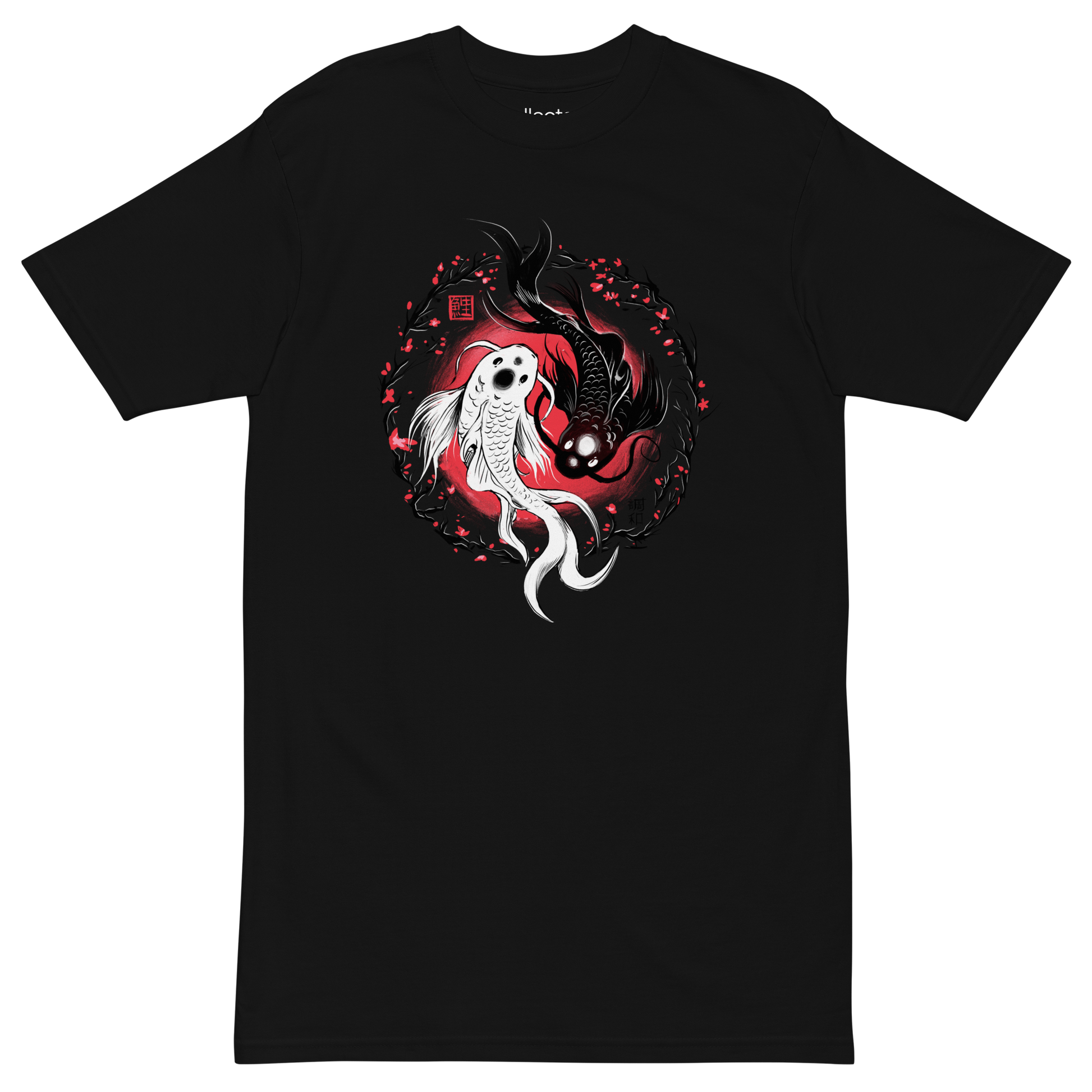 Koi Fish YingYang Heavyweight Tee - Collected Vibes