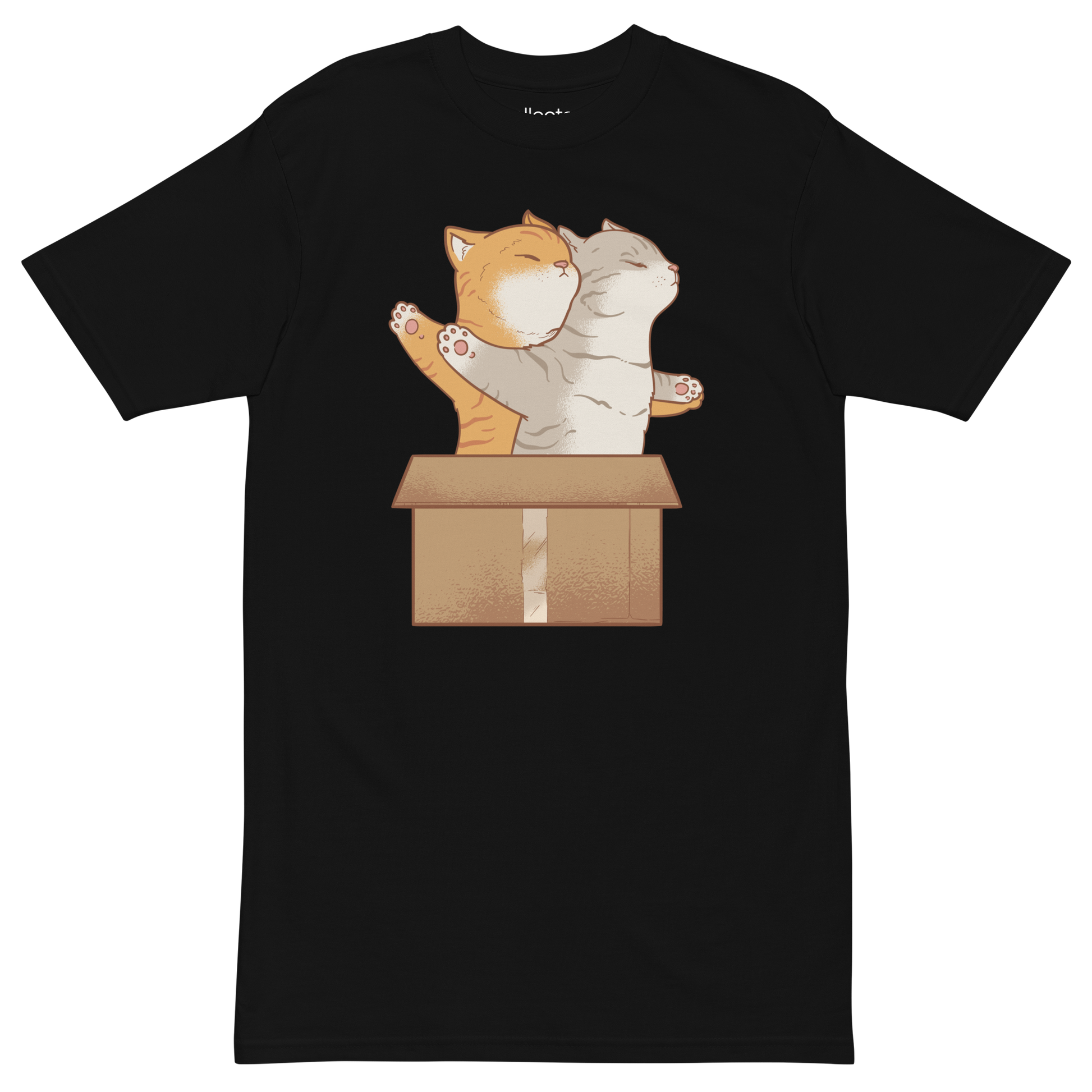 Cute Titanic Cats Heavyweight Tee - Collected Vibes