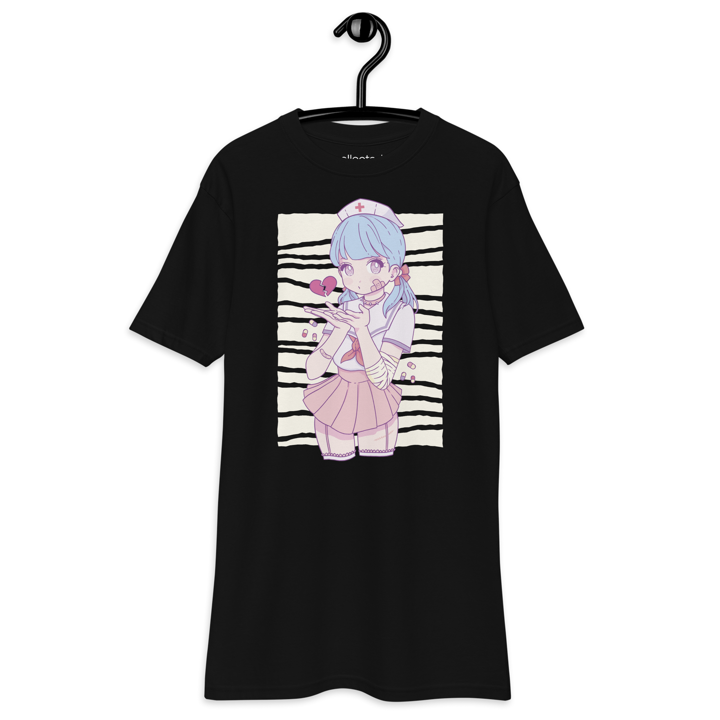 Nurse with broken Heart Heavyweight Tee - Collected Vibes