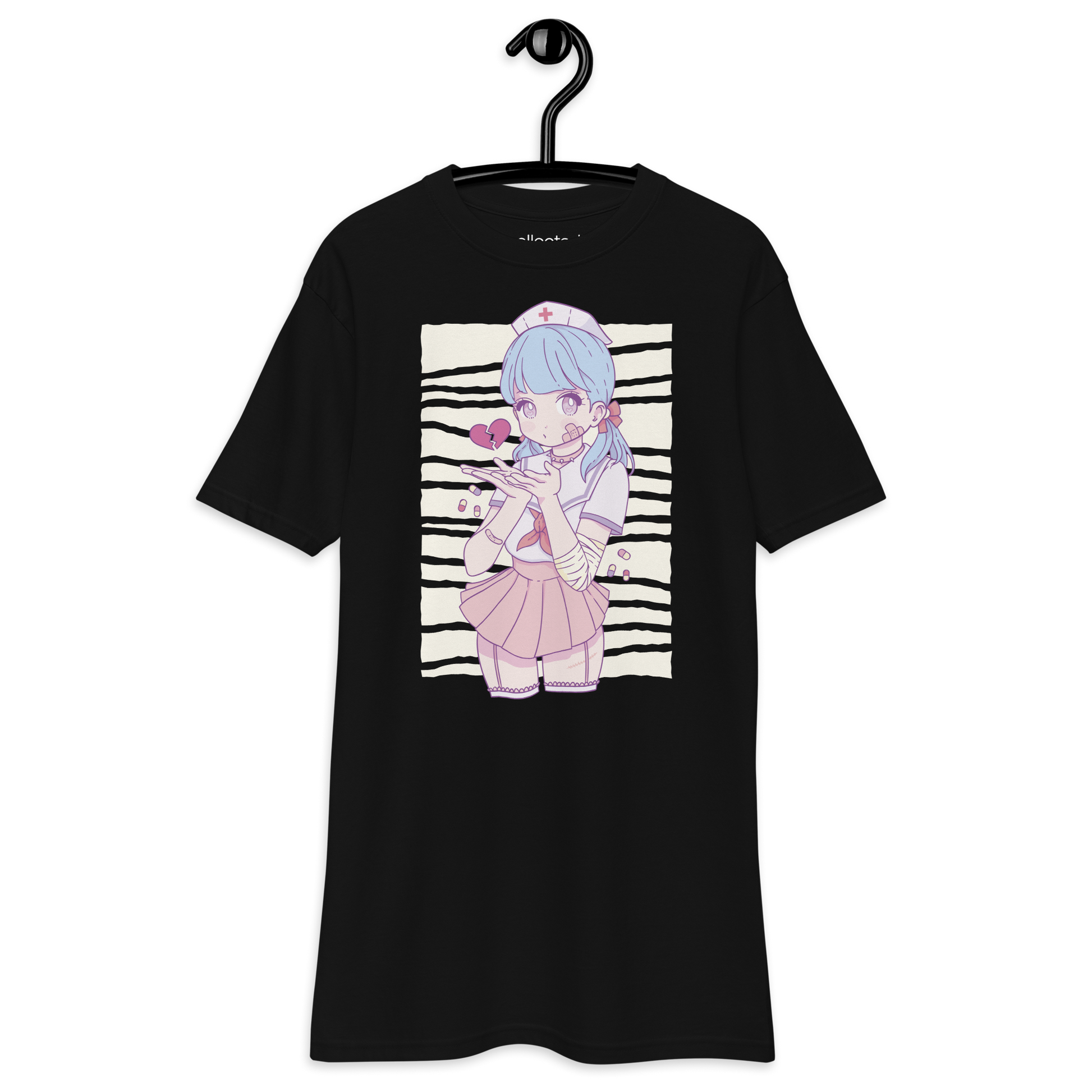 Nurse with broken Heart Heavyweight Tee - Collected Vibes