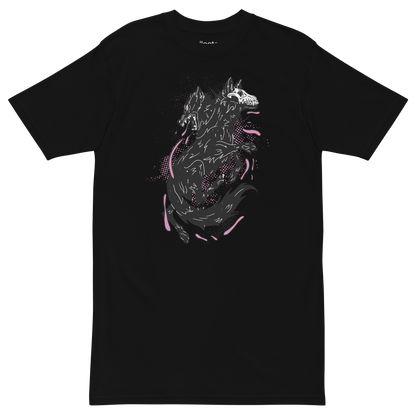 2 Headed Darkwolf Heavyweight Tee - Collected Vibes