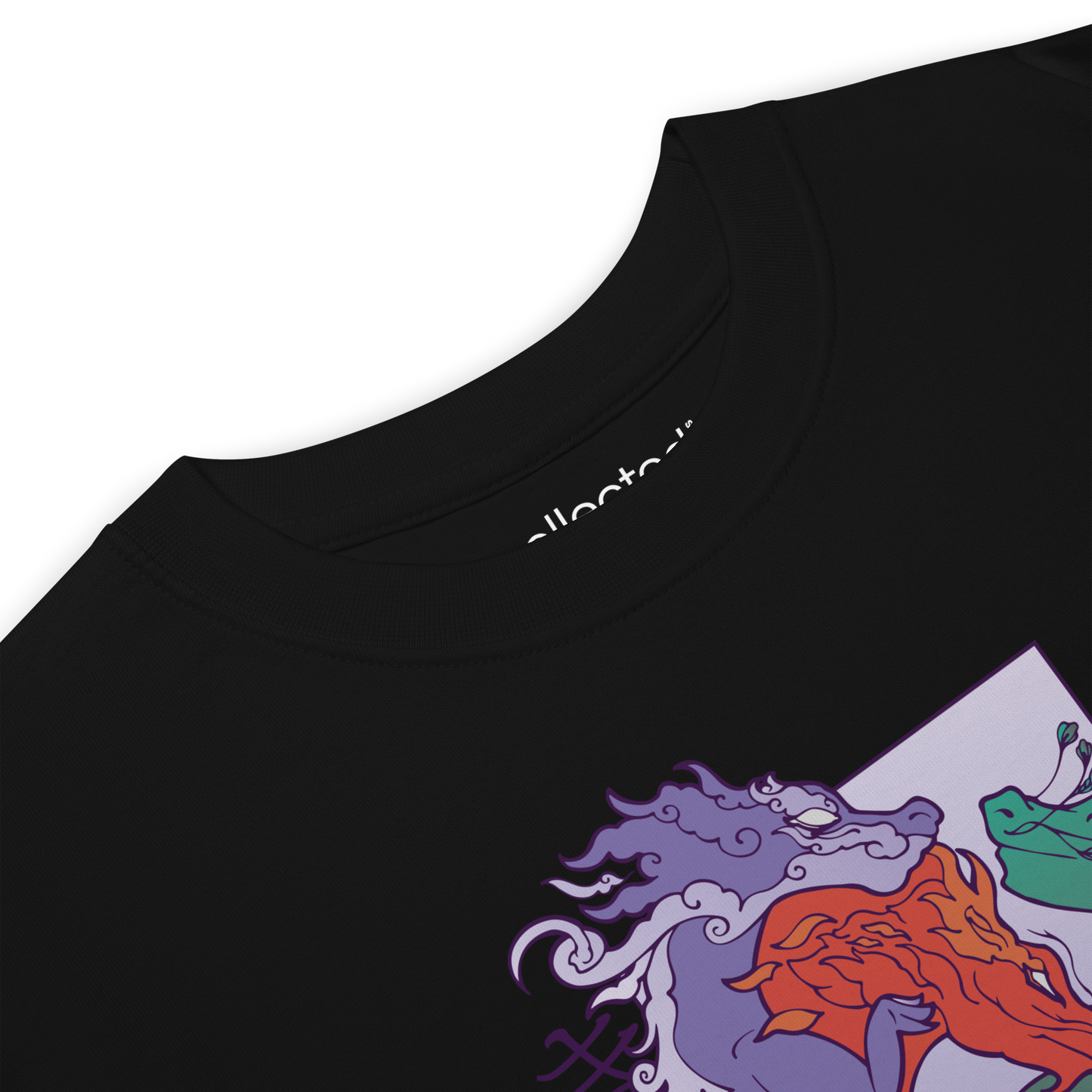 4 Dragon Elements Heavyweight Tee - Collected Vibes