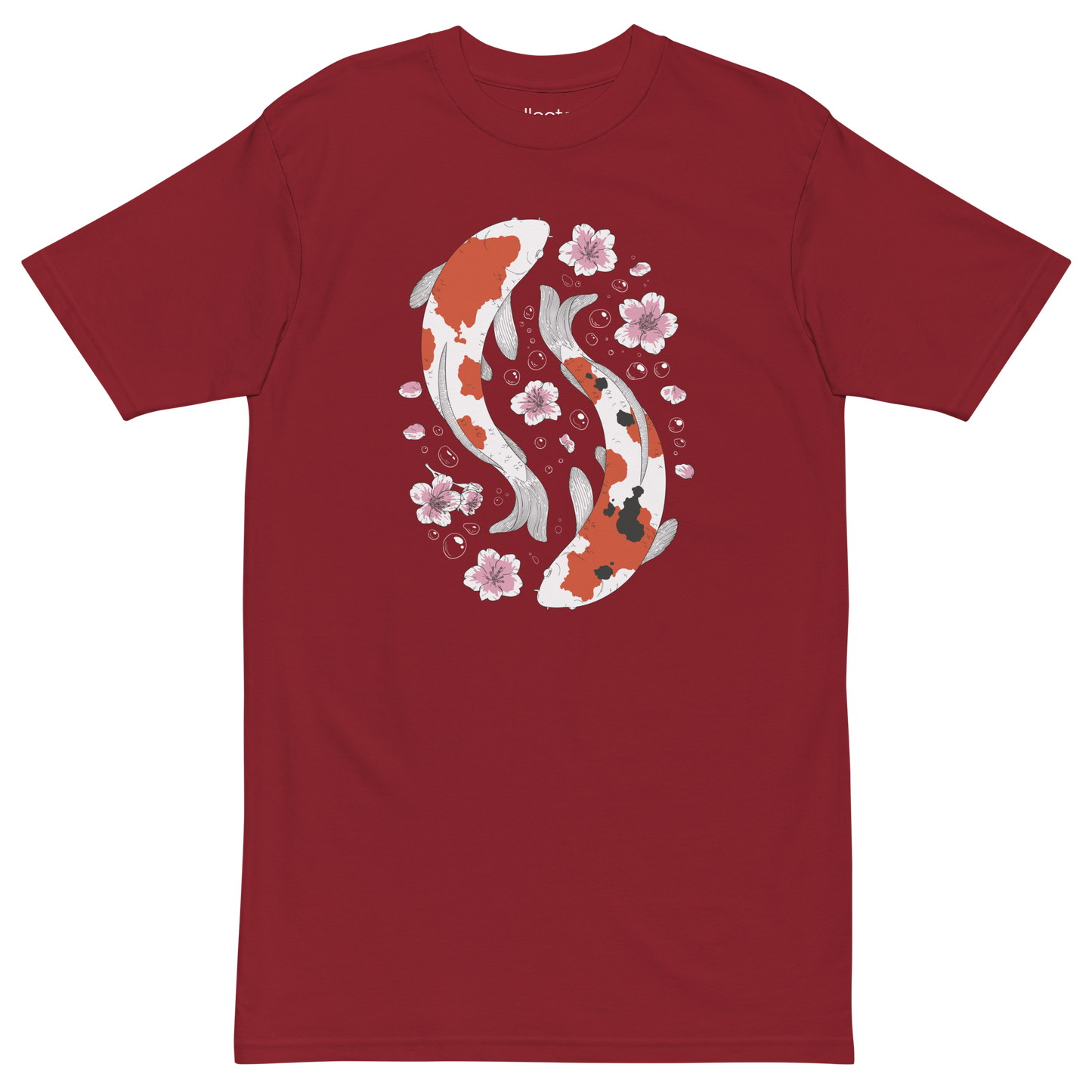 Koi Nishikigoi Fish Heavyweight Tee - Collected Vibes