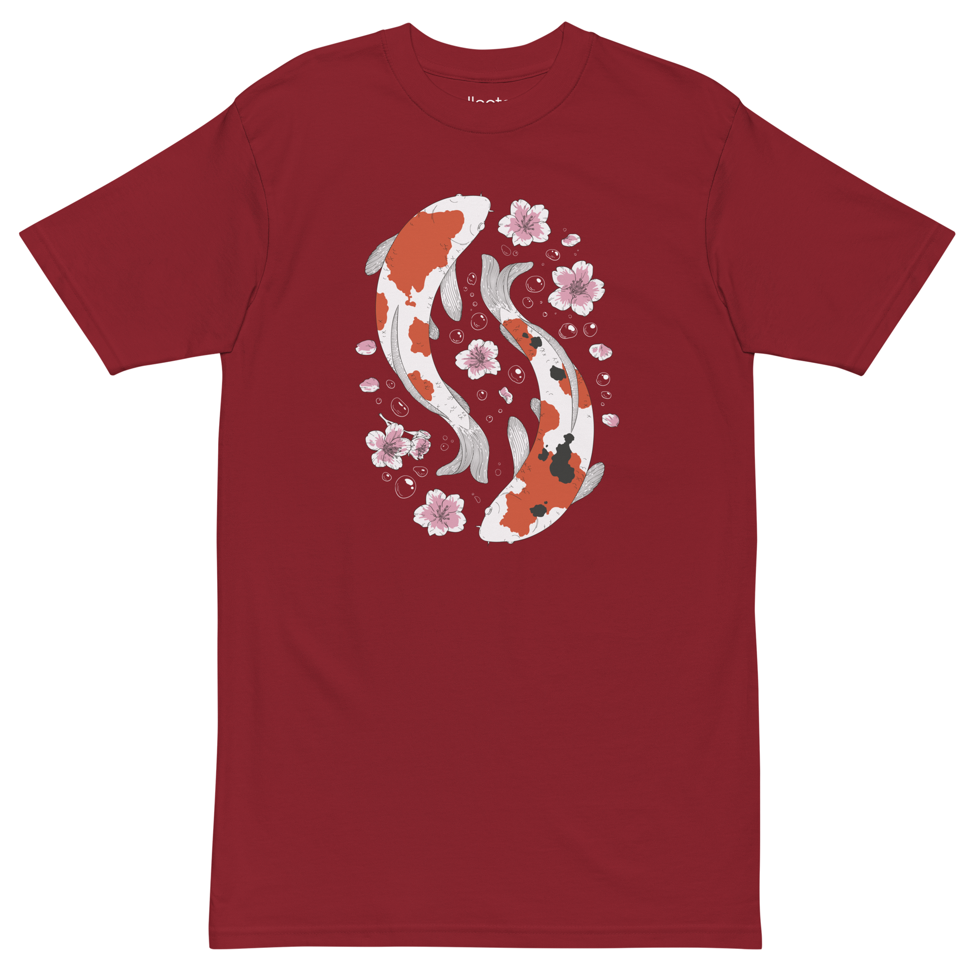 Koi Nishikigoi Fish Heavyweight Tee - Collected Vibes