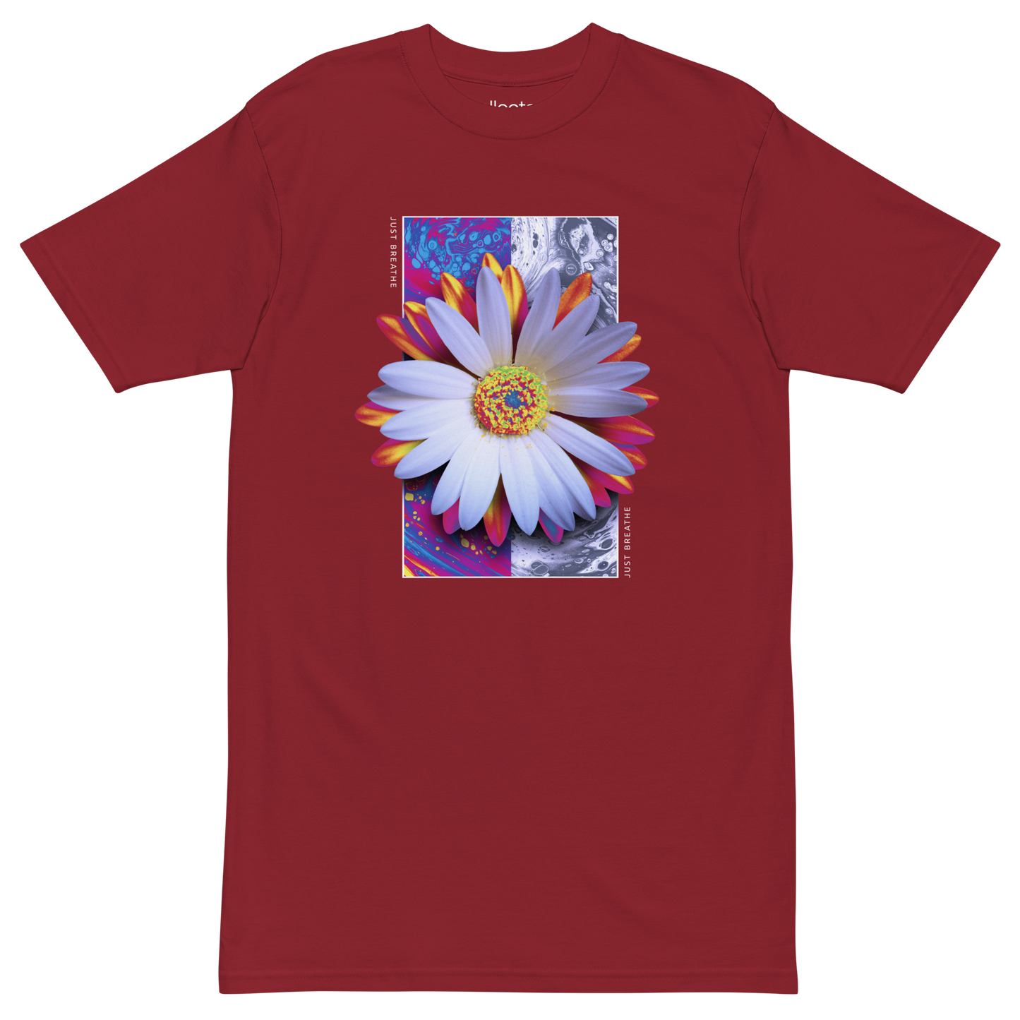 Holographic Flower Heavyweight Tee - Collected Vibes