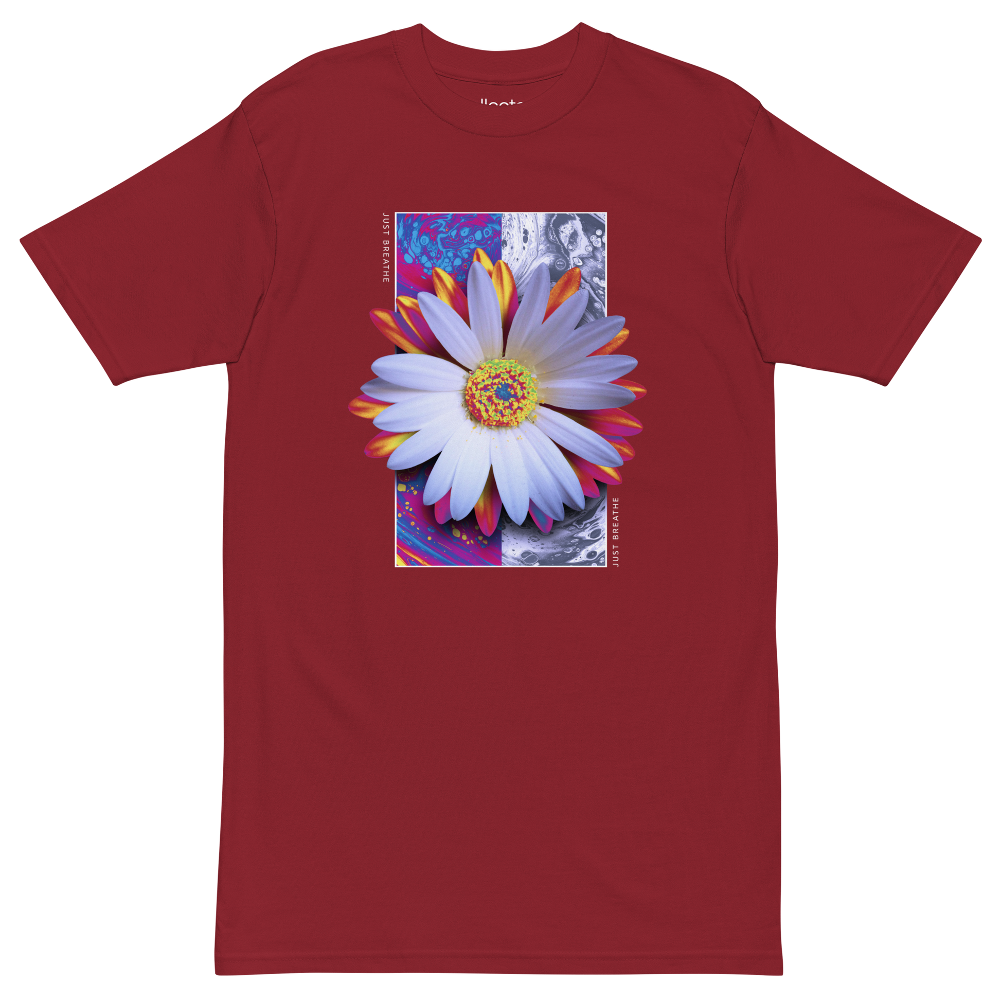 Holographic Flower Heavyweight Tee - Collected Vibes
