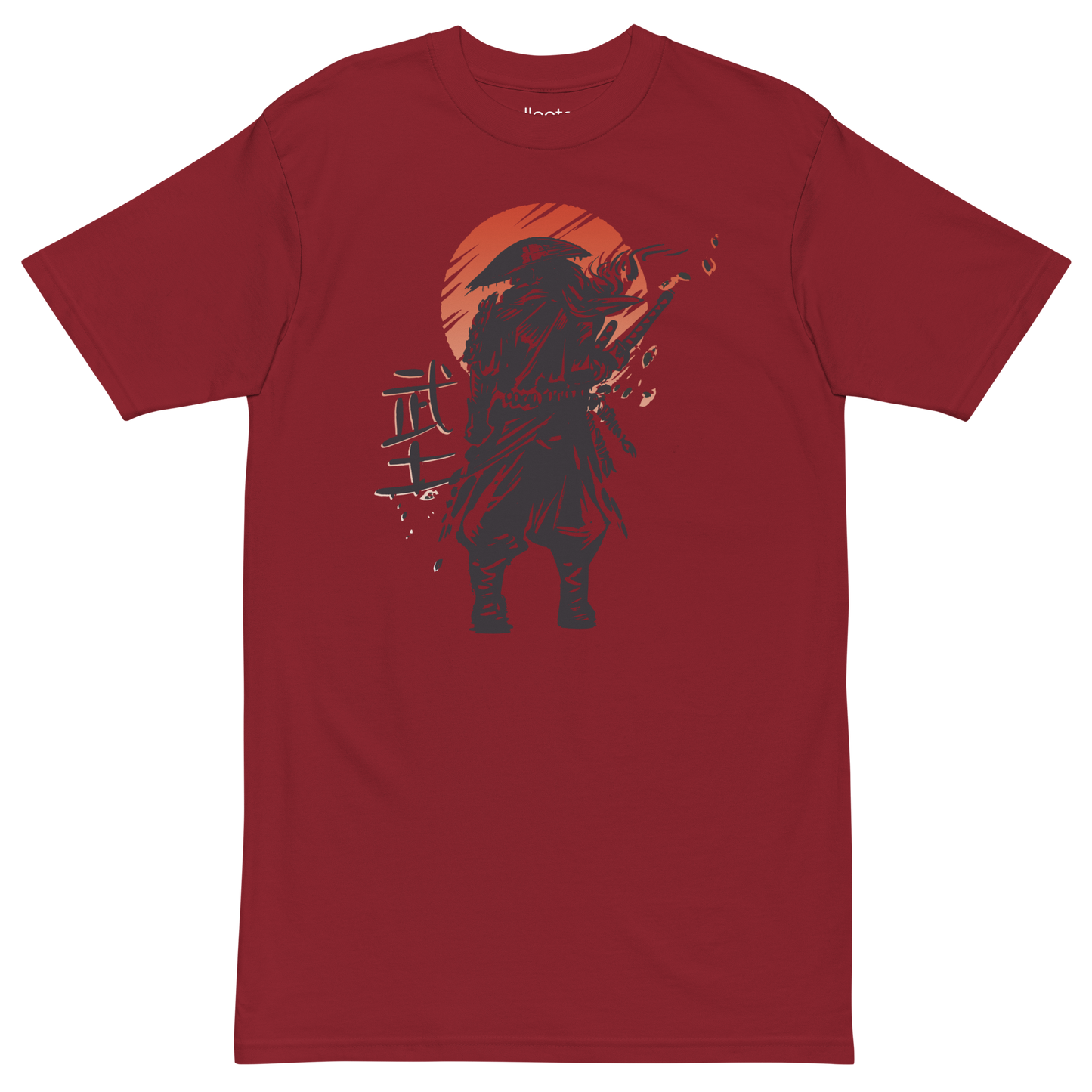 Samurai Warrior Heavyweight Tee - Collected Vibes