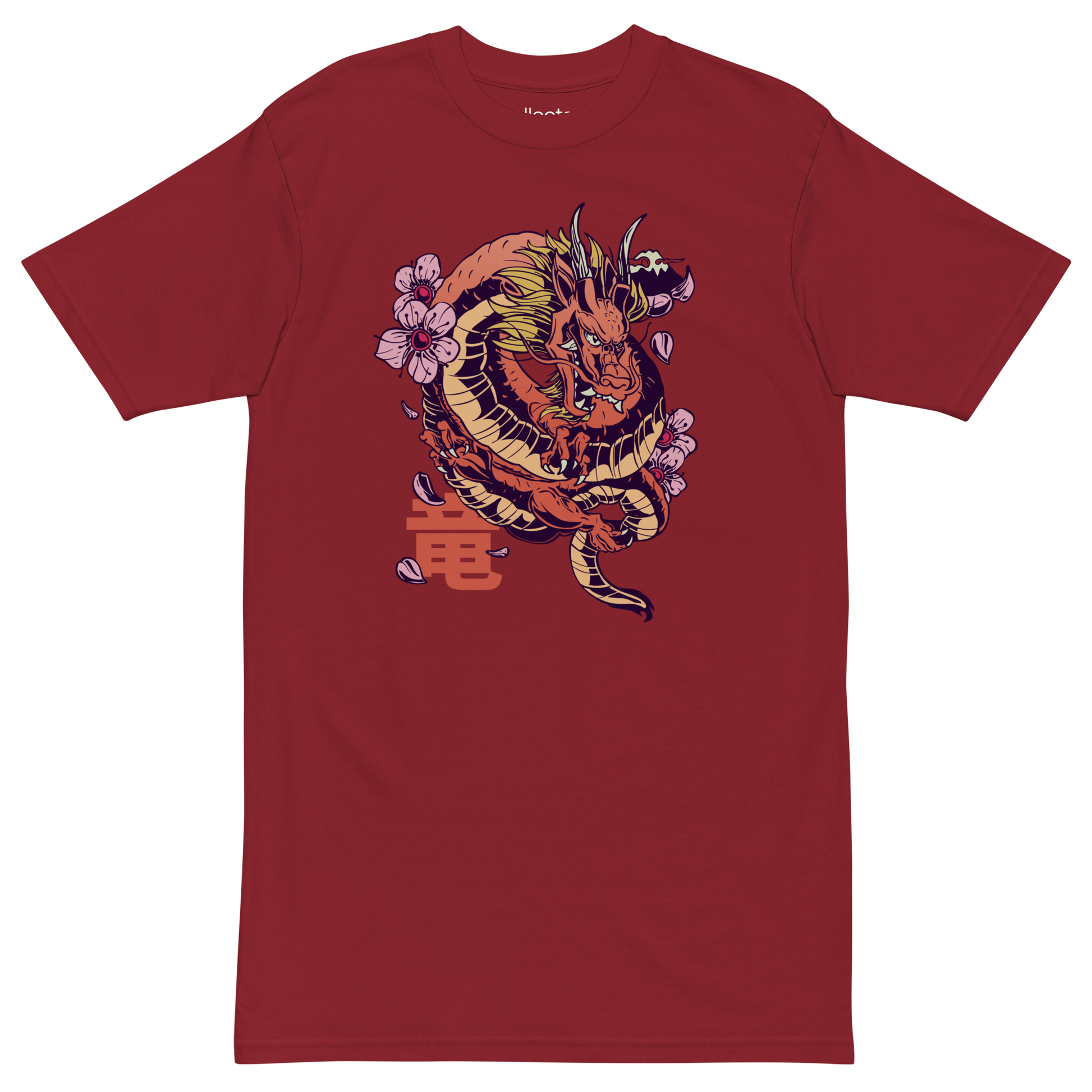 Sakura Dragon Heavyweight Tee - Collected Vibes