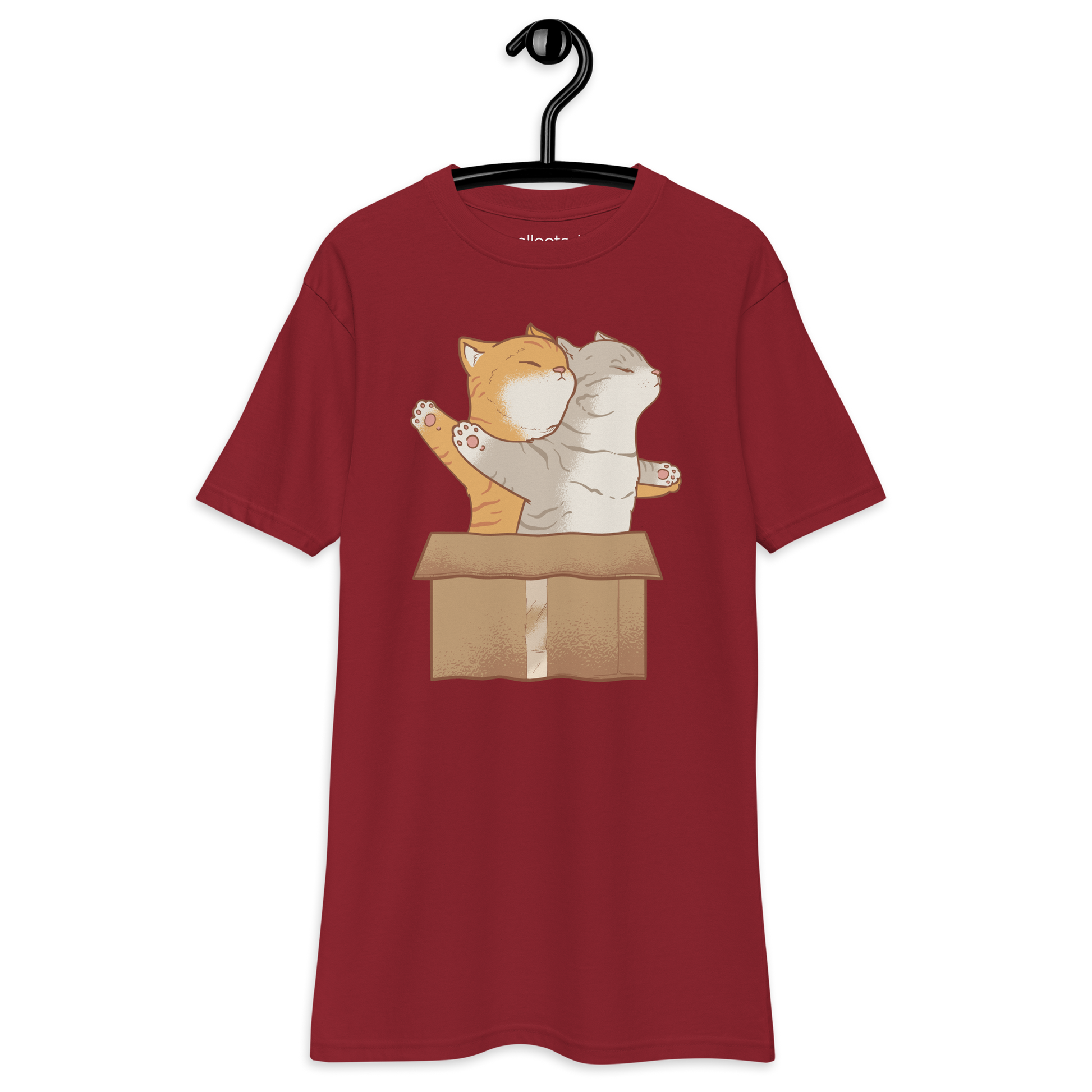 Cute Titanic Cats Heavyweight Tee - Collected Vibes