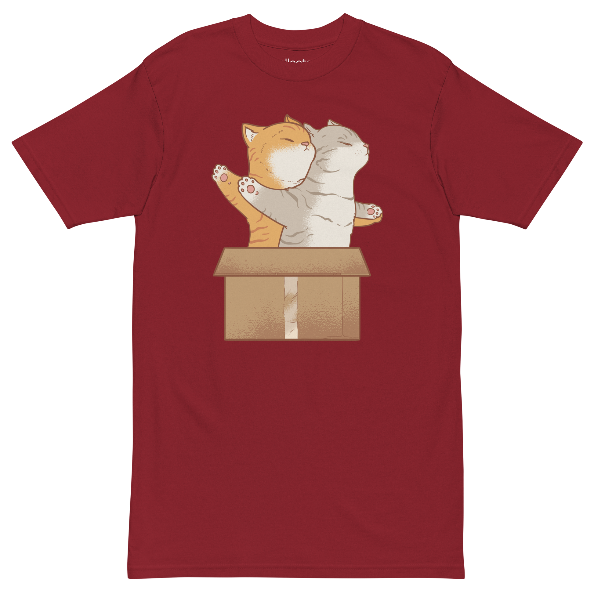 Cute Titanic Cats Heavyweight Tee - Collected Vibes