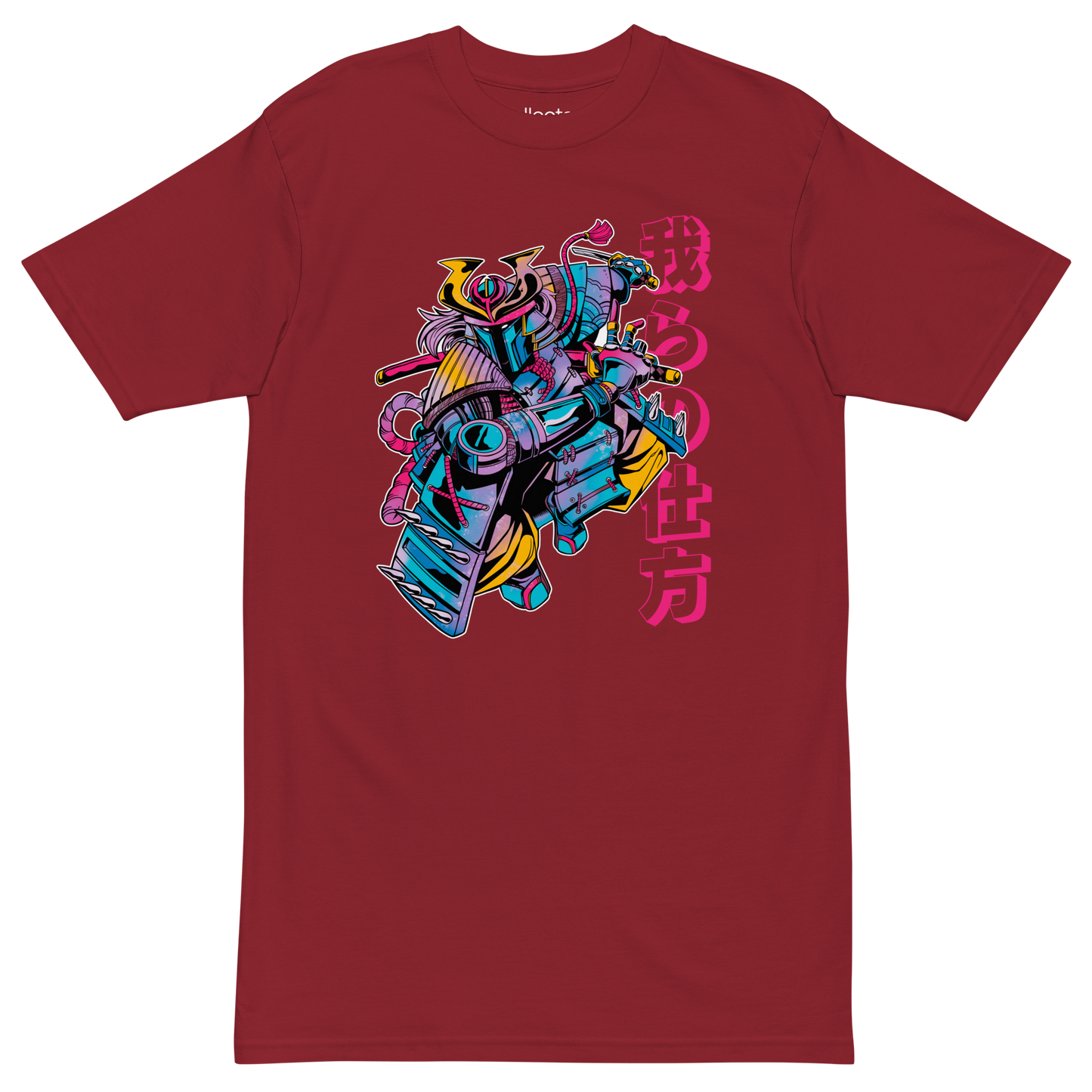Samurai Warrior SciFi Heavyweight Tee - Collected Vibes