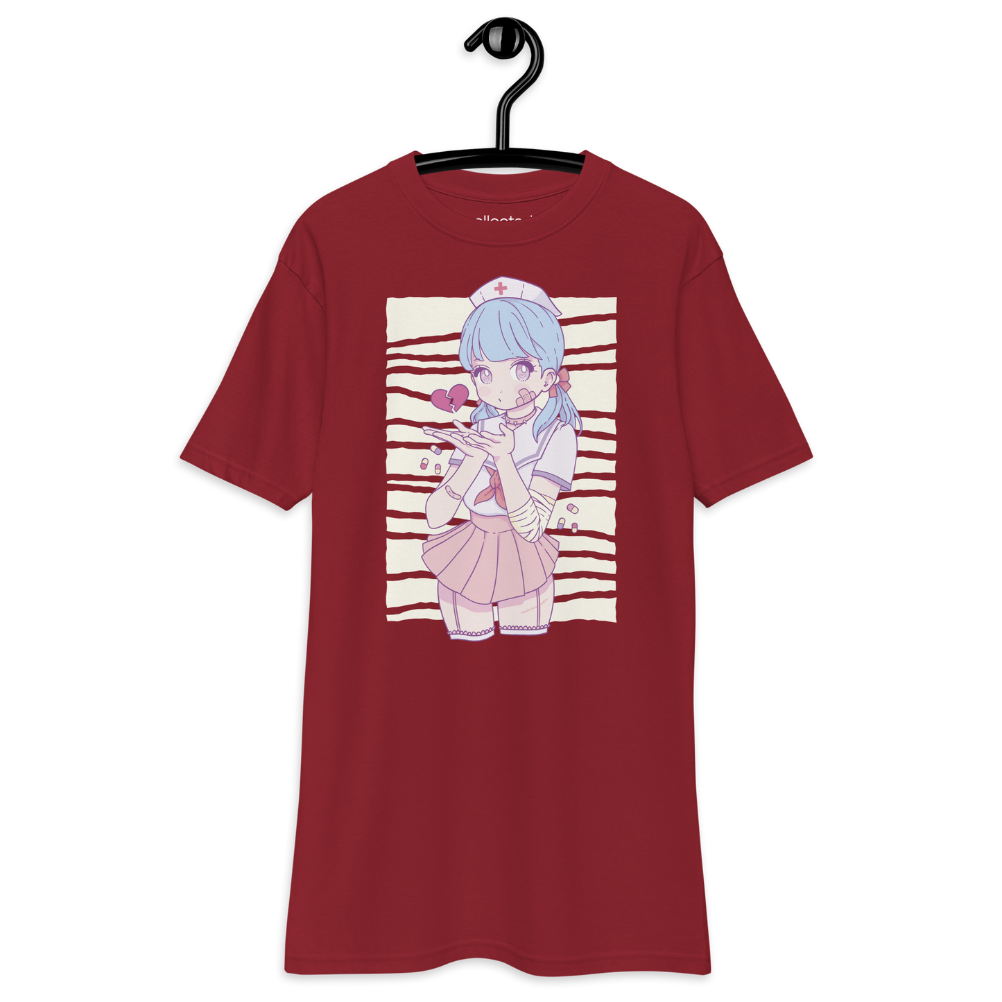Nurse with broken Heart Heavyweight Tee - Collected Vibes