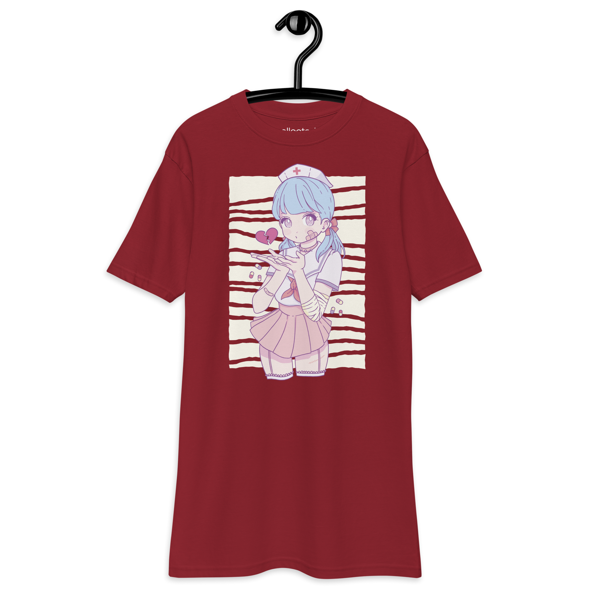 Nurse with broken Heart Heavyweight Tee - Collected Vibes