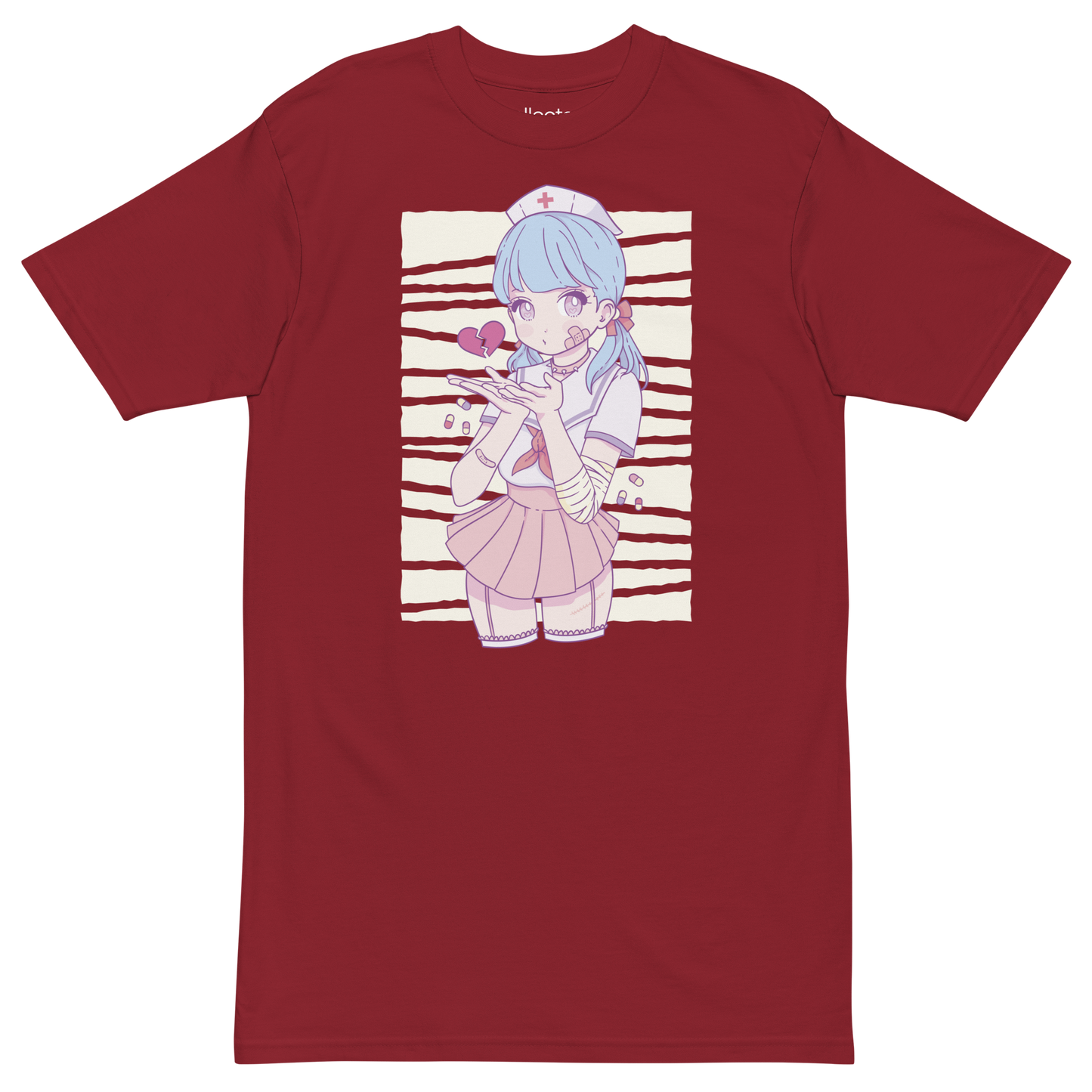 Nurse with broken Heart Heavyweight Tee - Collected Vibes