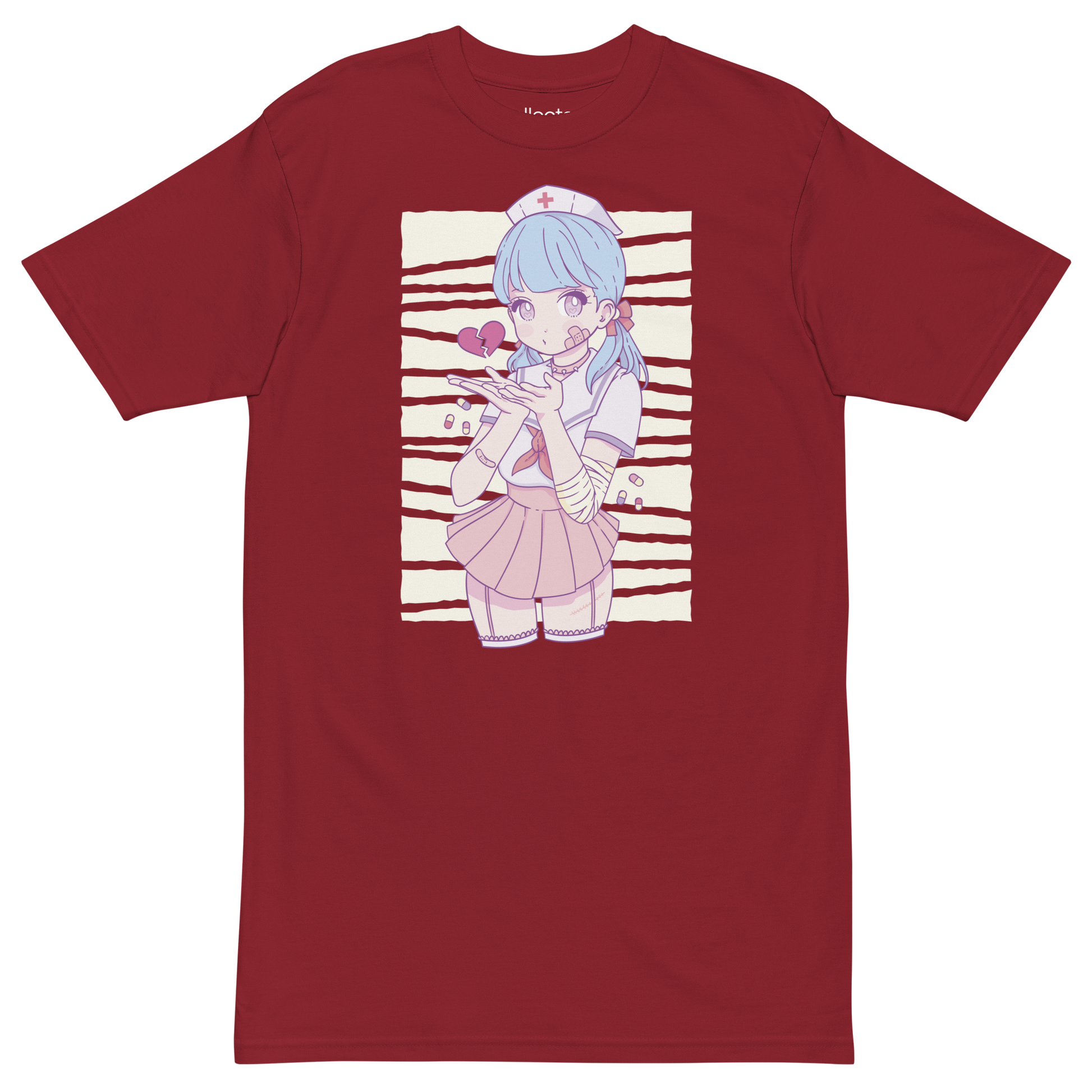 Nurse with broken Heart Heavyweight Tee - Collected Vibes