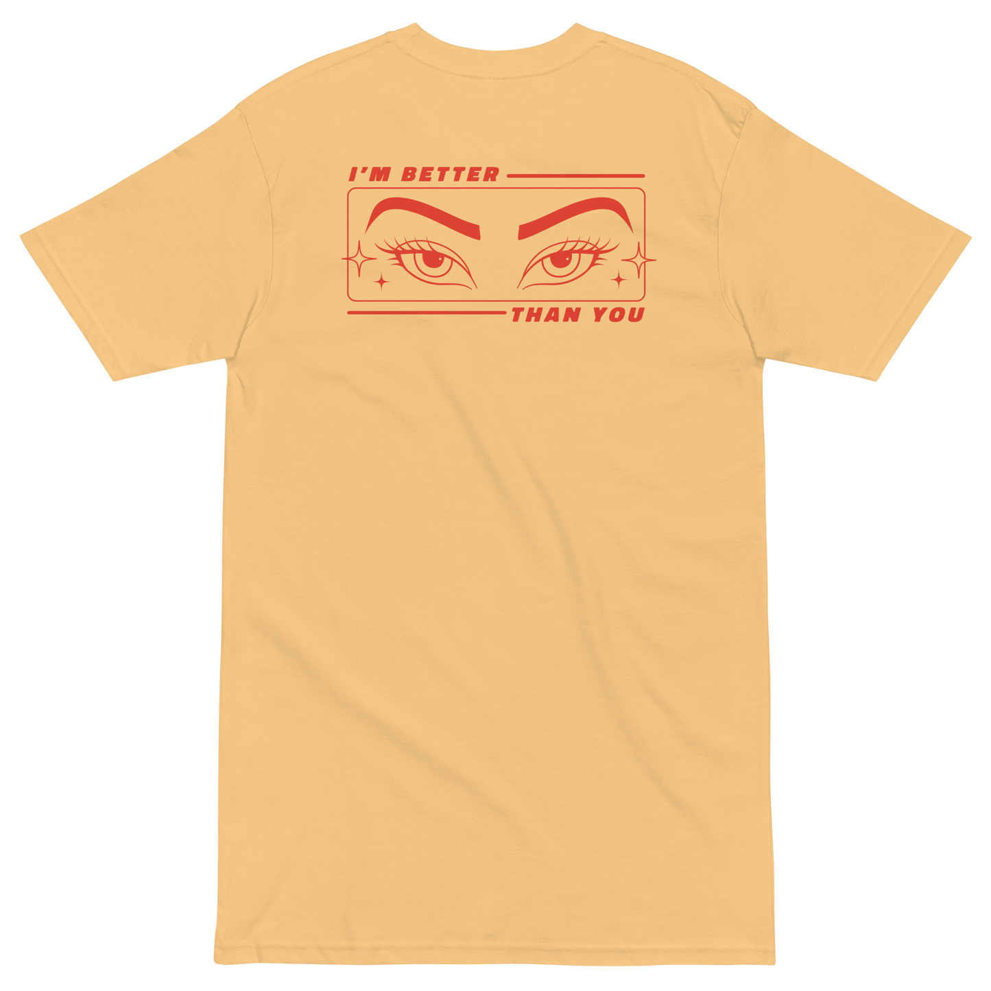 Better than you [F+B] Heavyweight Tee - Collected Vibes
